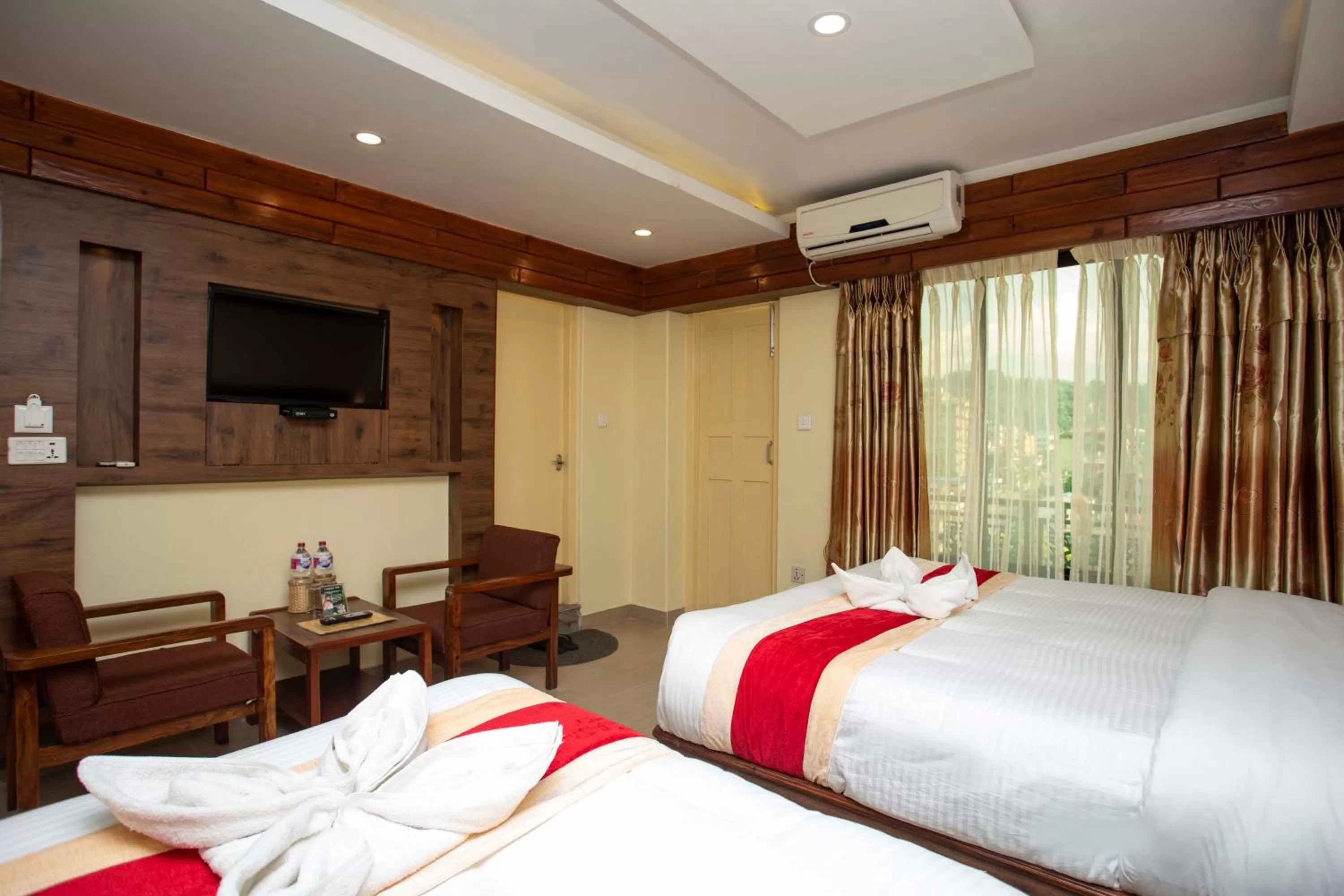 Bed in Hotel Splendid View