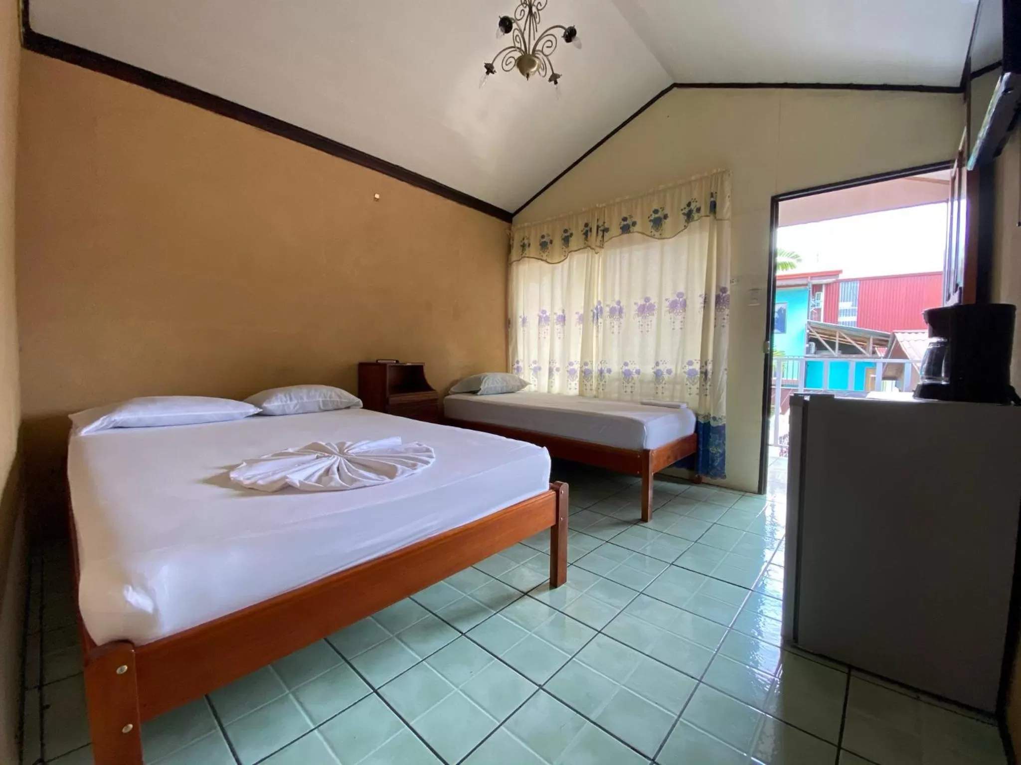 Bed in Cabinas Las Palmas del Sol