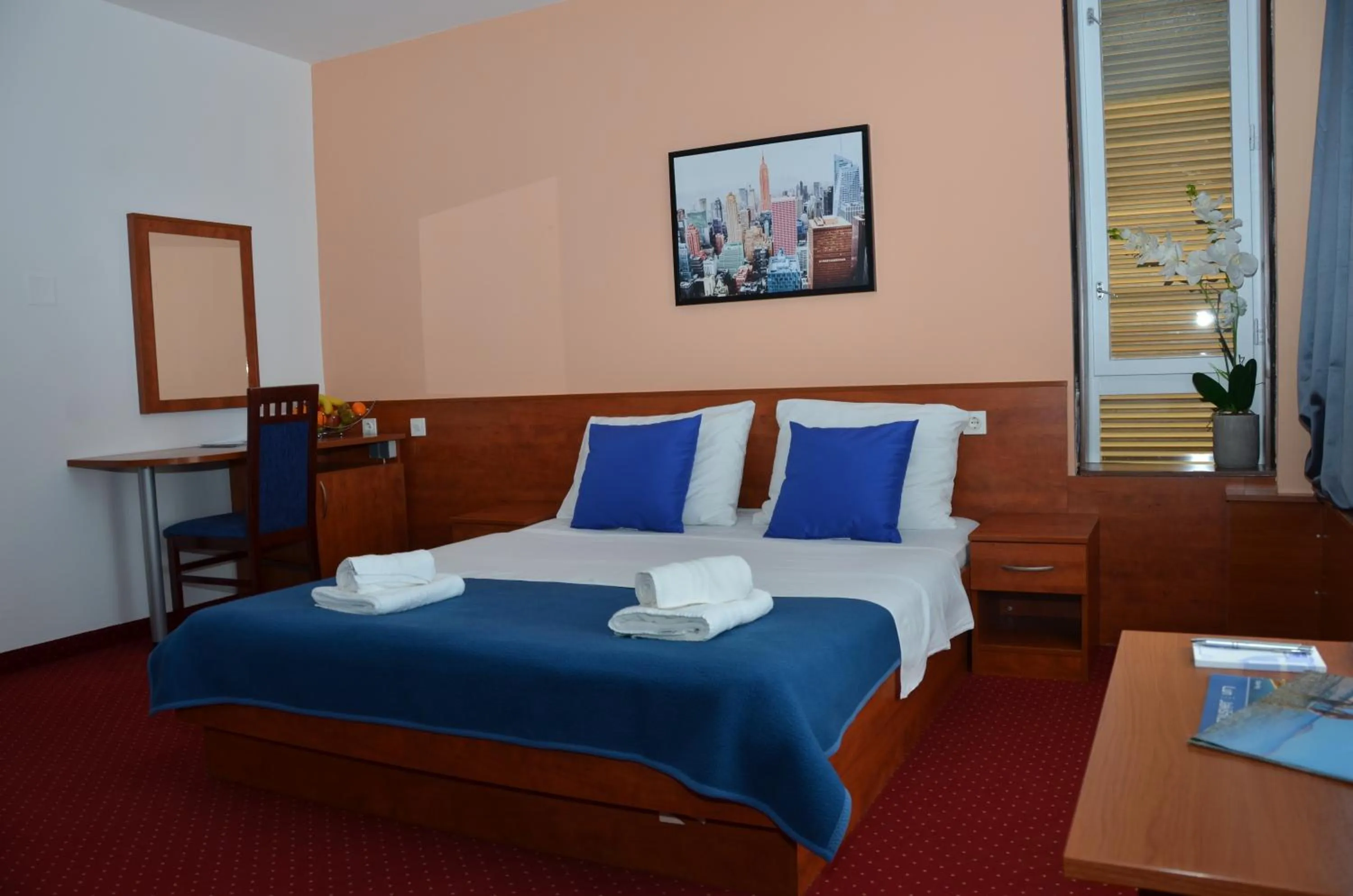 Bedroom in Liberty Hotel