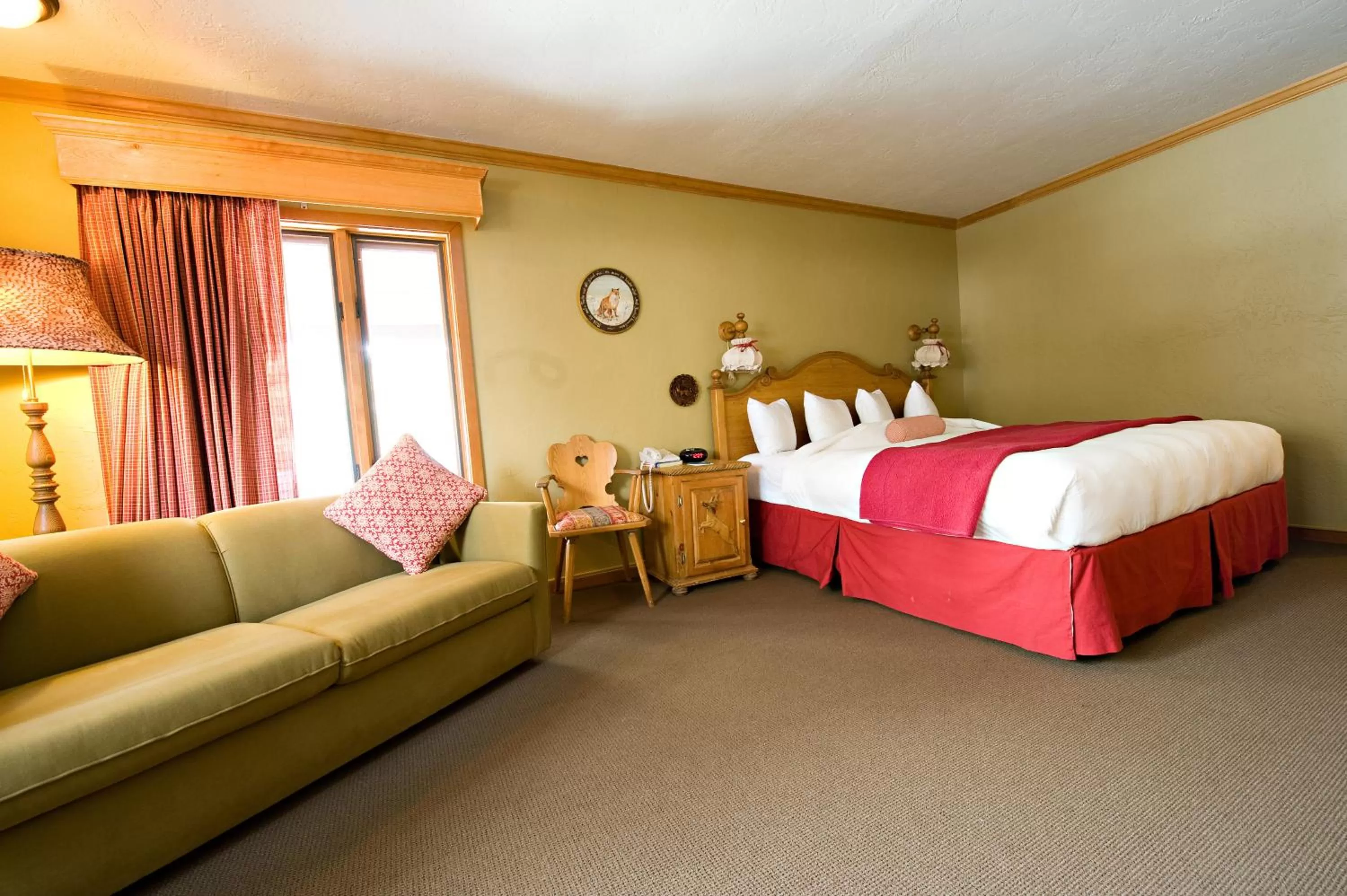 Tyrolean King Room in The Alpenhof