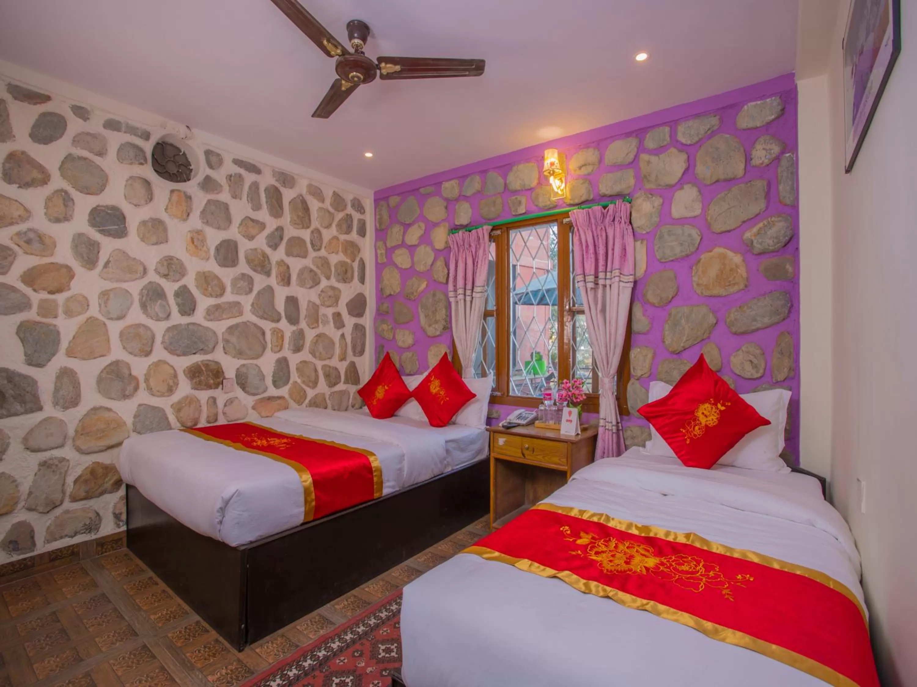 Bedroom, Bed in Hotel Fewa Corner & Restro