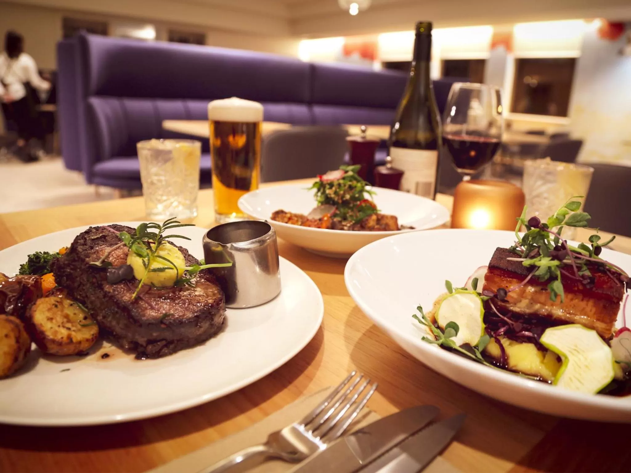 Food close-up in Salamanca Inn