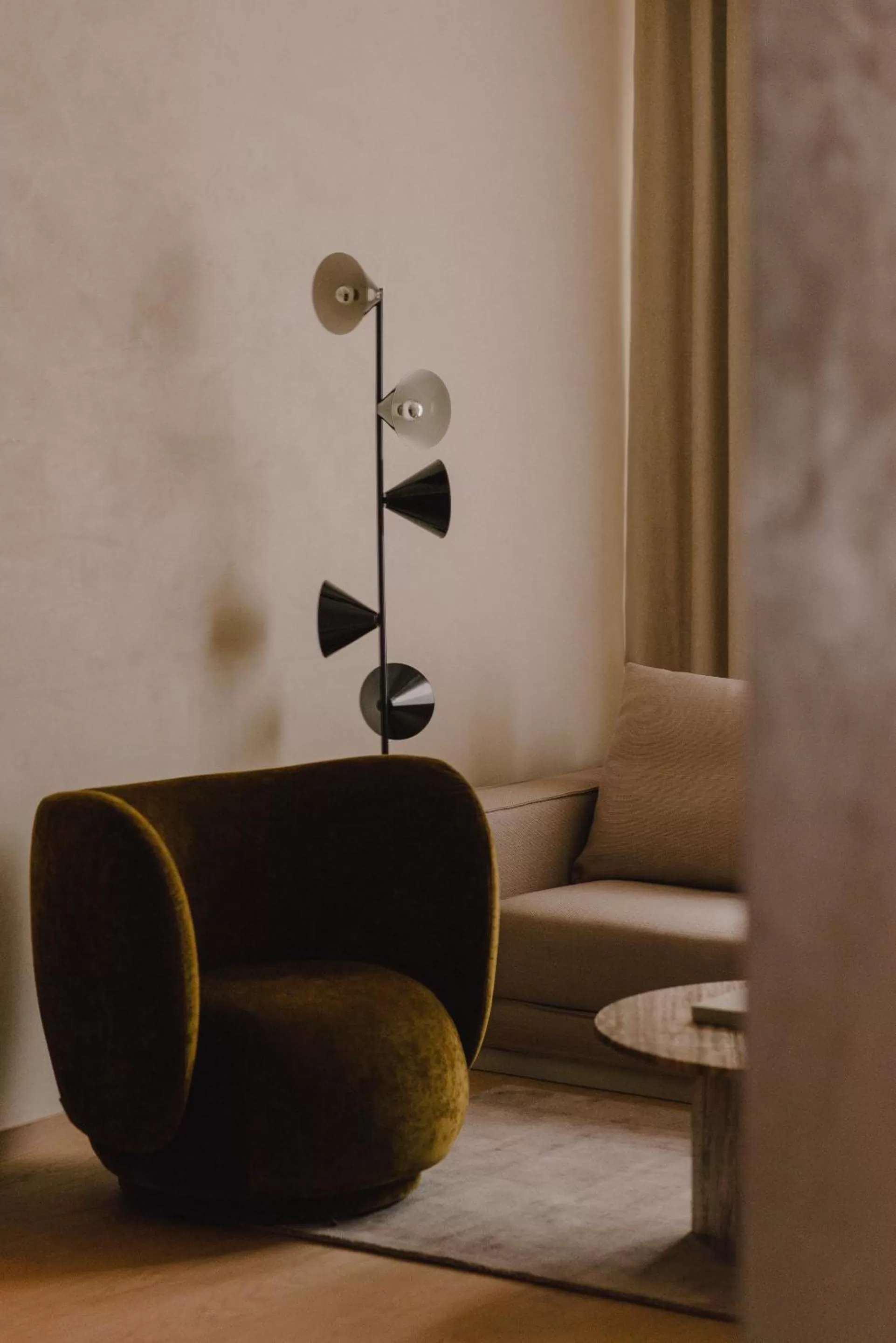 Living room in Warszauer Hotel