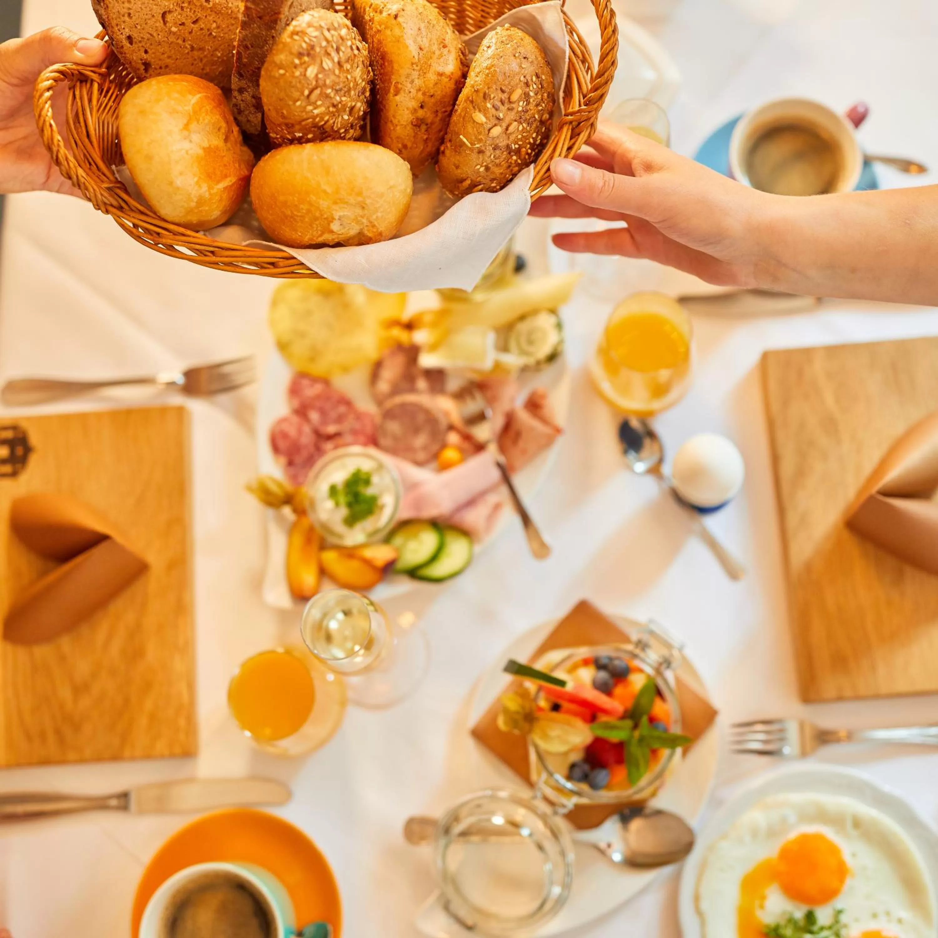 Food and drinks in Hotel Landgraf