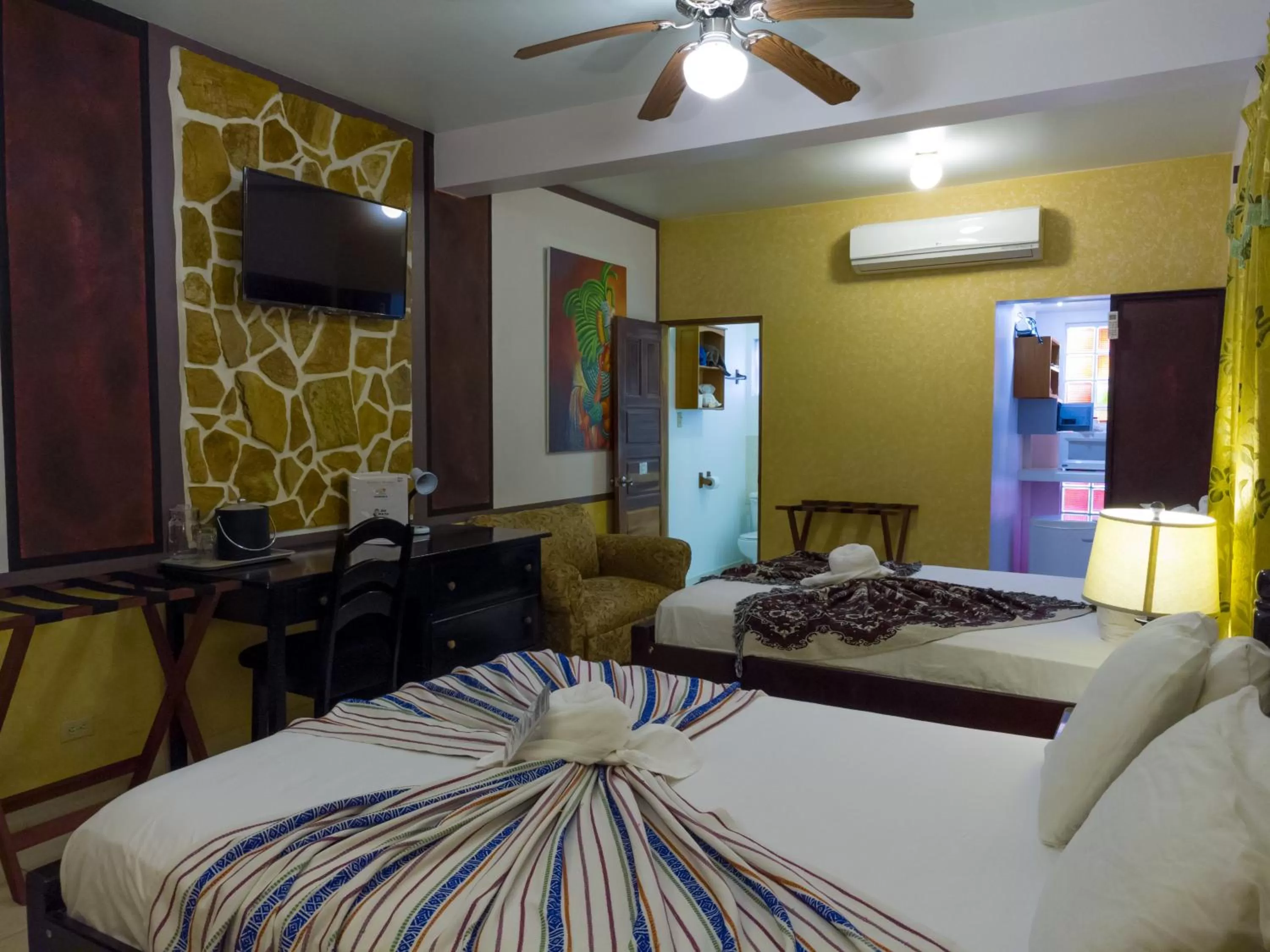 Bedroom in Rumors Resort Hotel