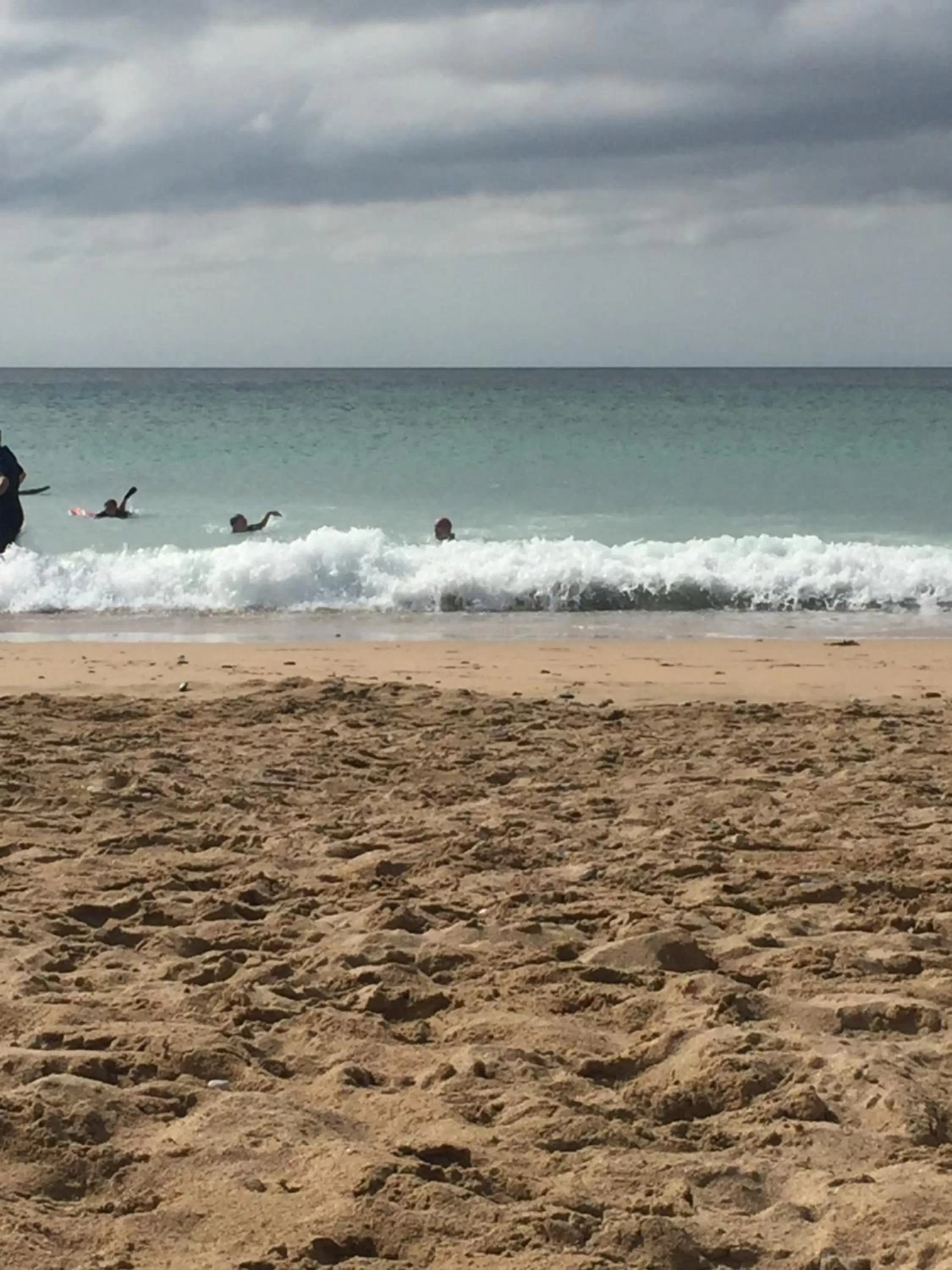 Beach in Blue Shutters