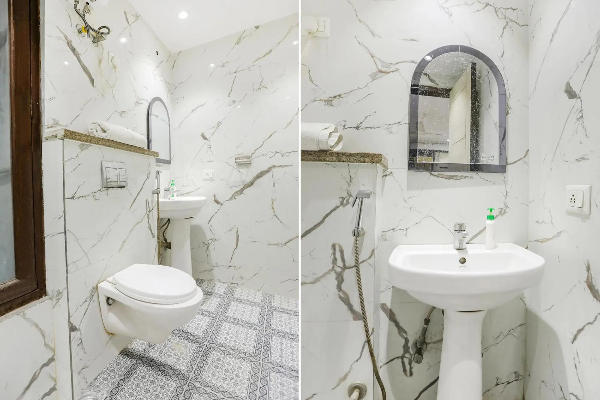 Bathroom in FabExpress Lotus Palace