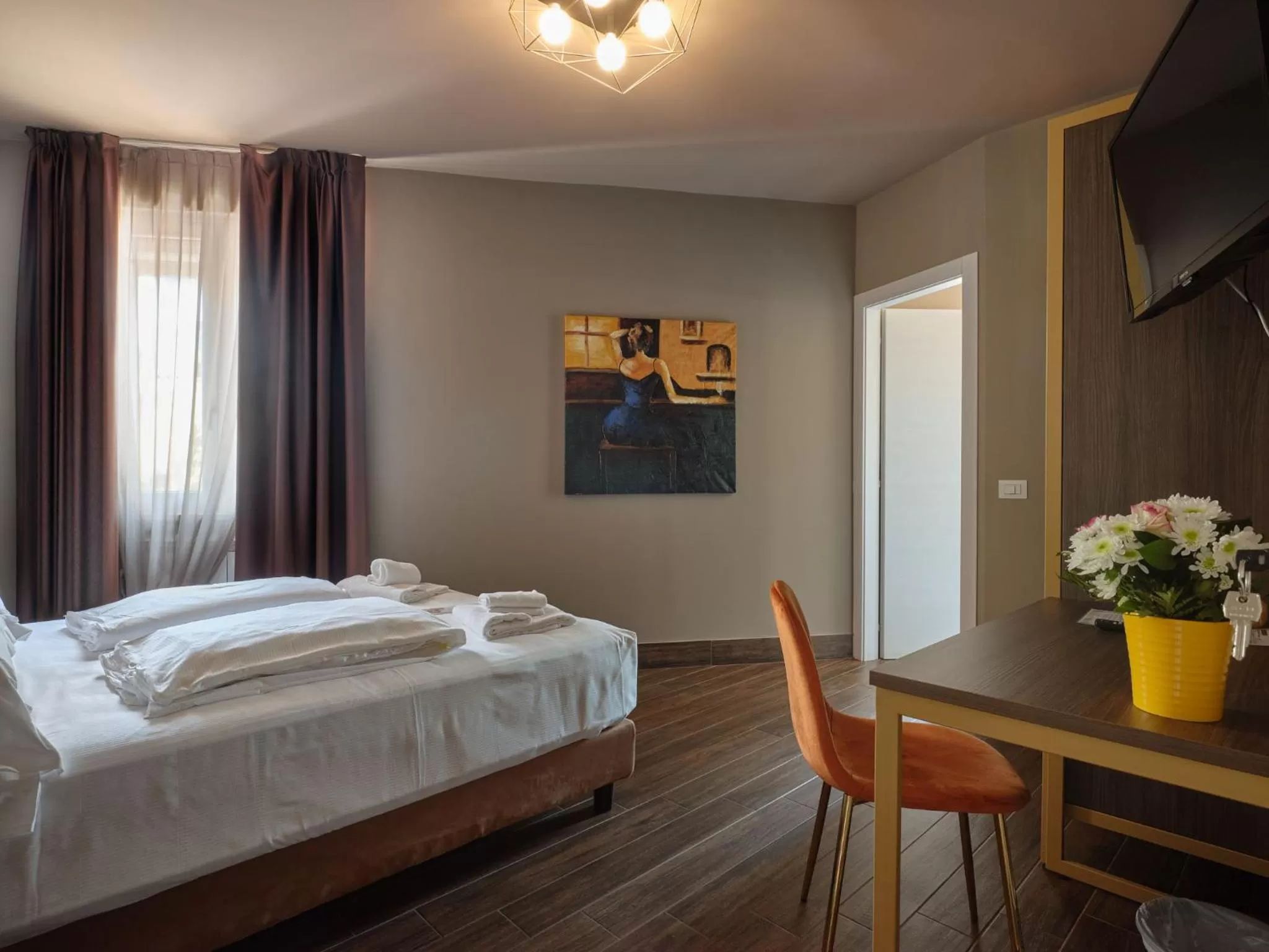 Bedroom, Bed in Hotel Giulietta