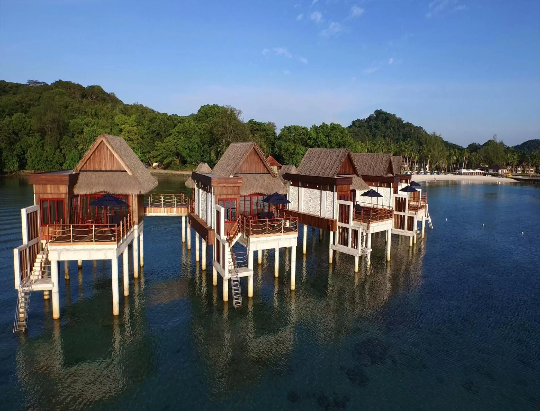 Property building in Palau Pacific Resort