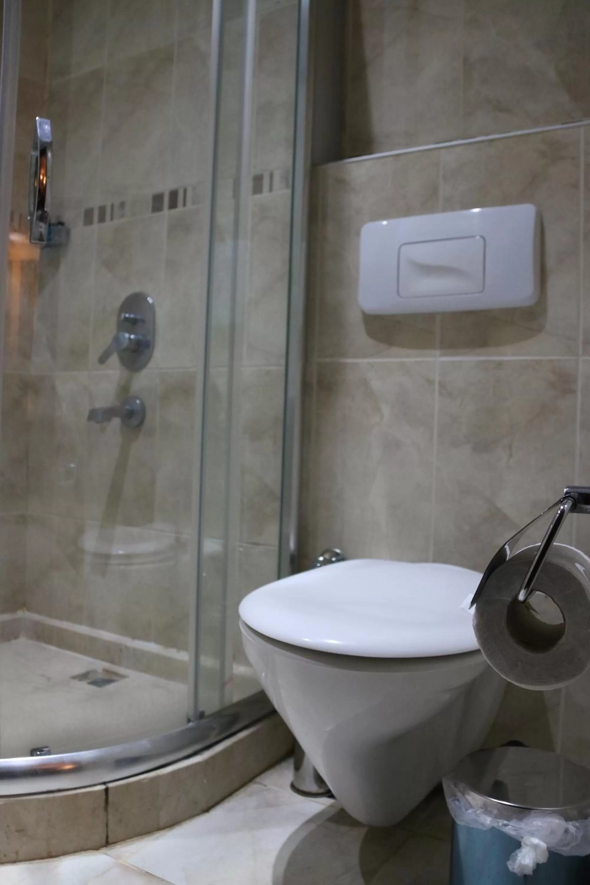 Shower in Grand Peninsula Hotel