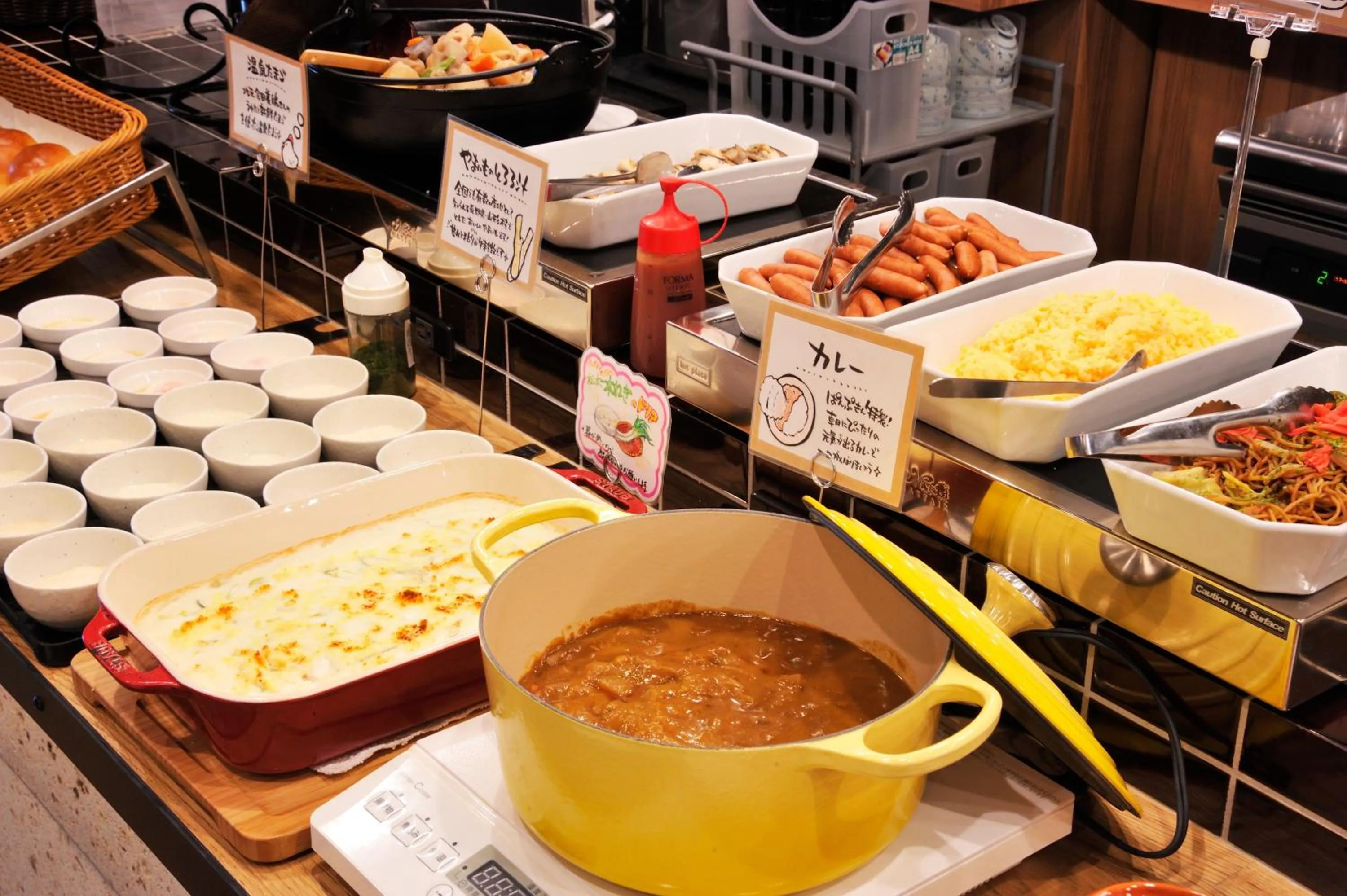 Food in Matsumoto Tourist Hotel