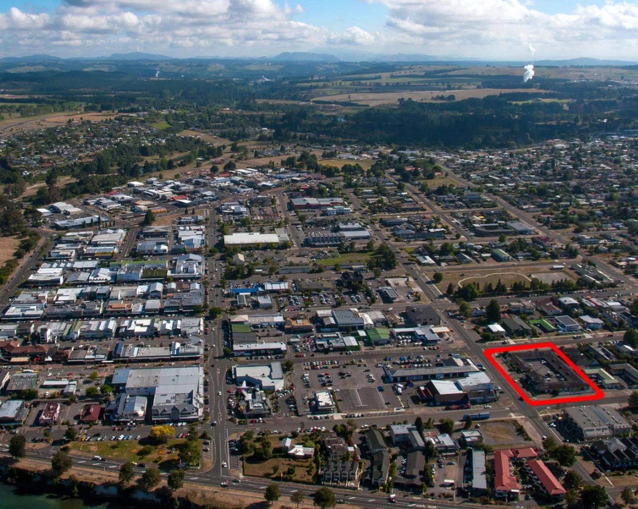 Bird's eye view in ASURE PRINCE motor lodge