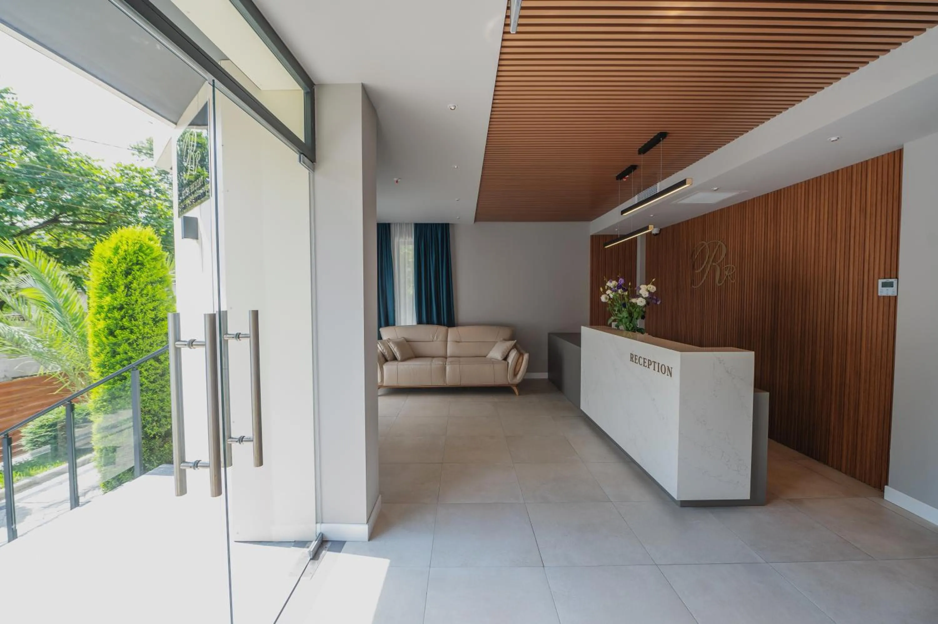 Seating area in Ritsa Resort