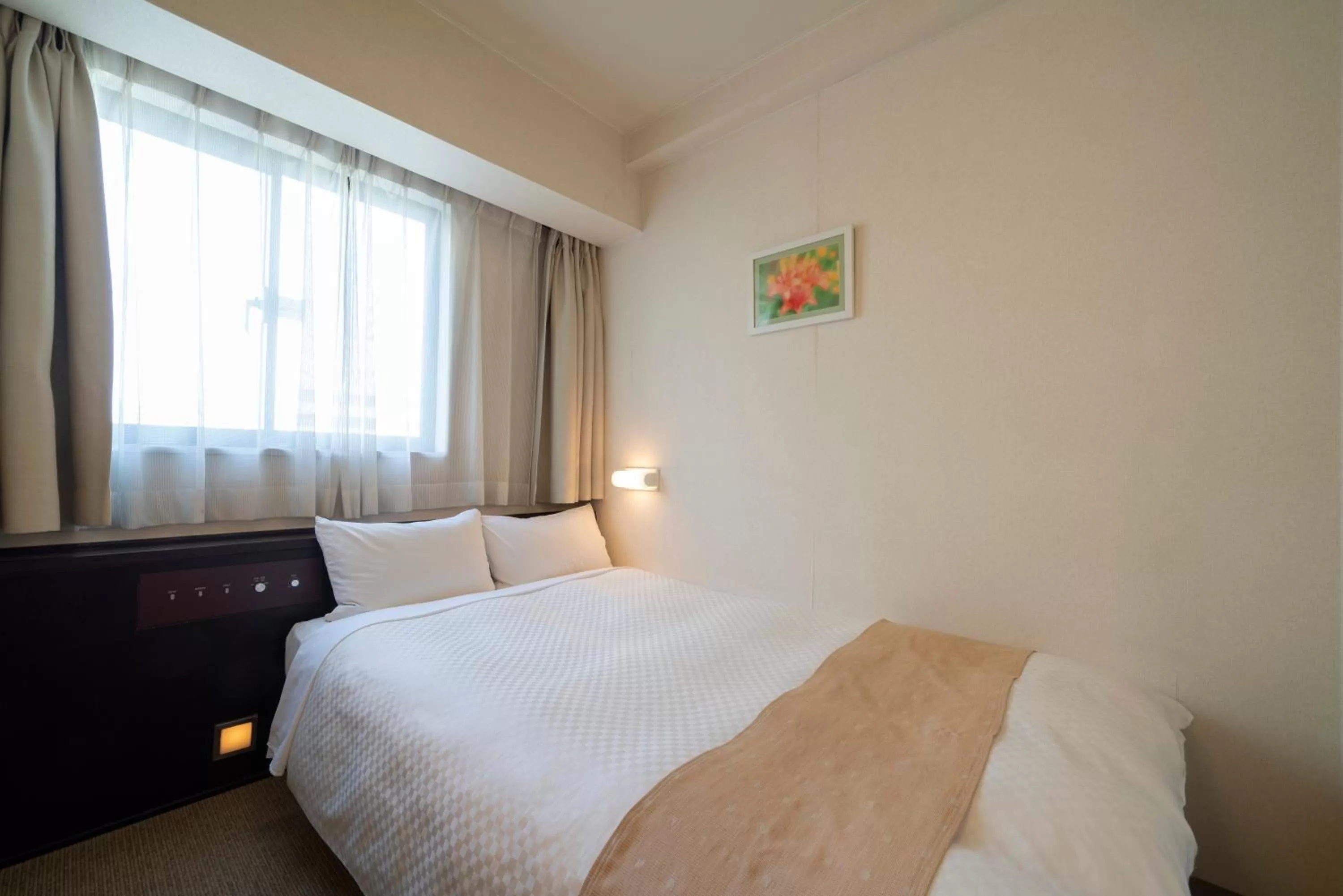 Photo of the whole room, Bed in Hotel S-plus Nagoya Sakae