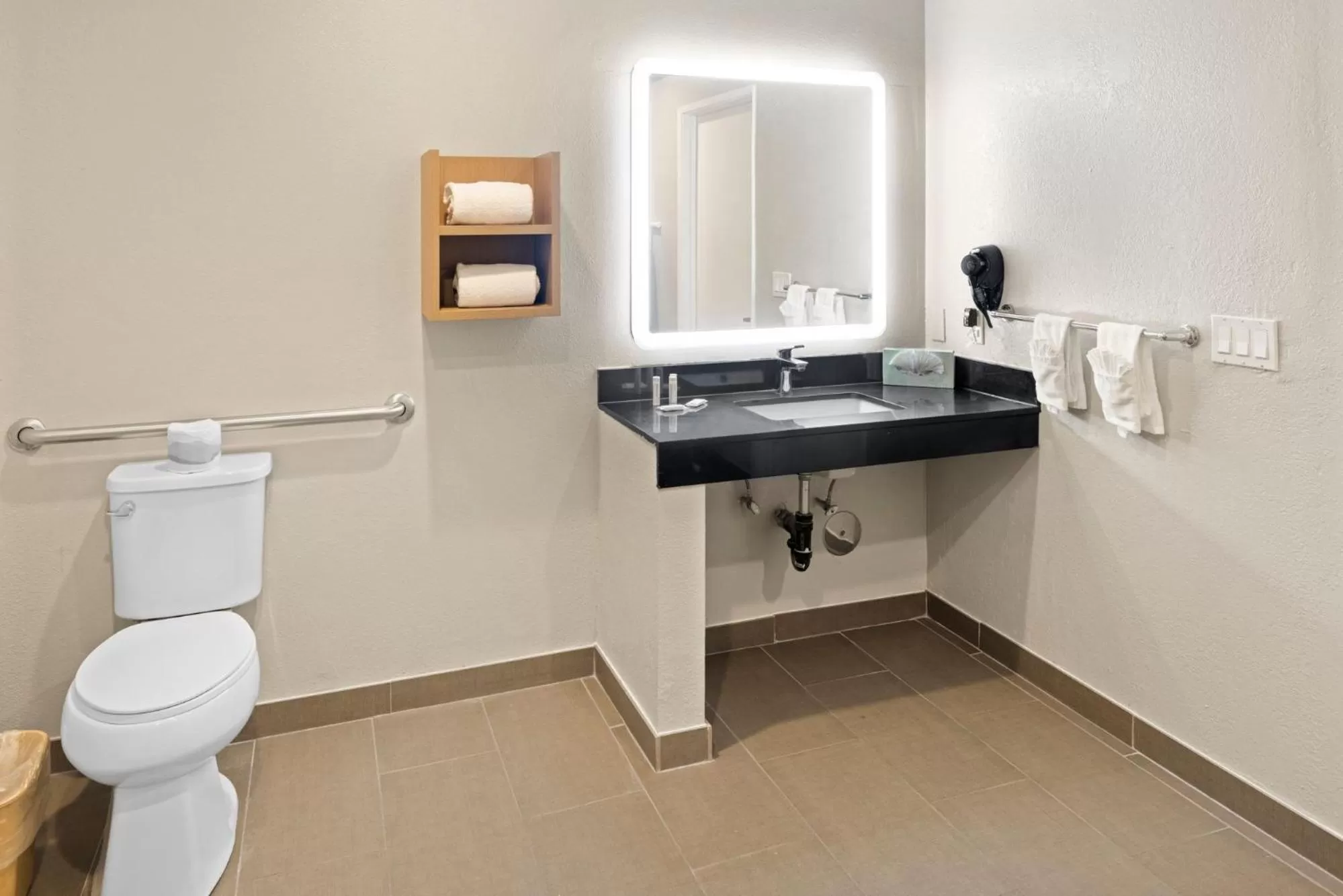 Bathroom in Days Inn by Wyndham San Diego-East/El Cajon