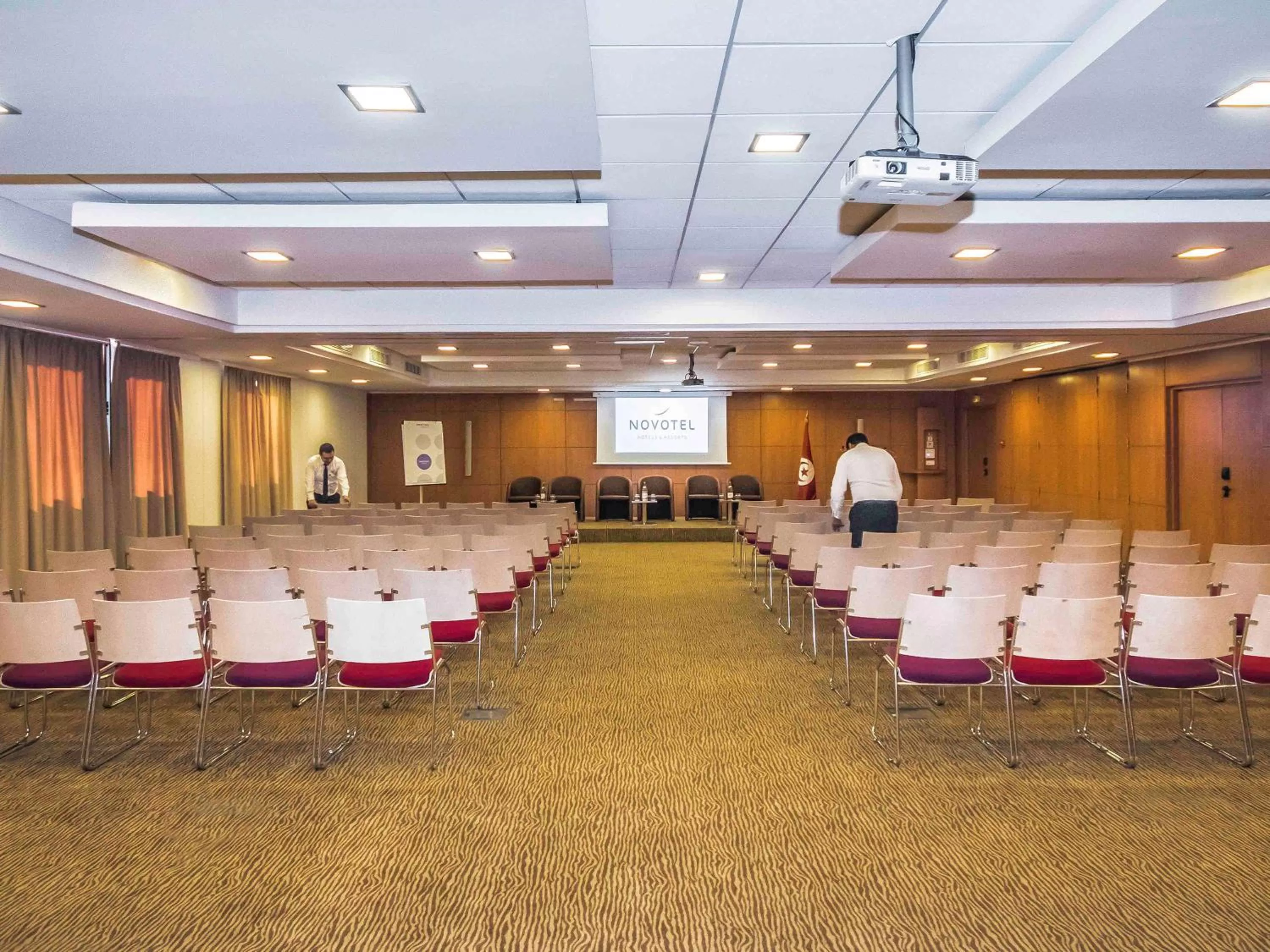 On site in Novotel Tunis