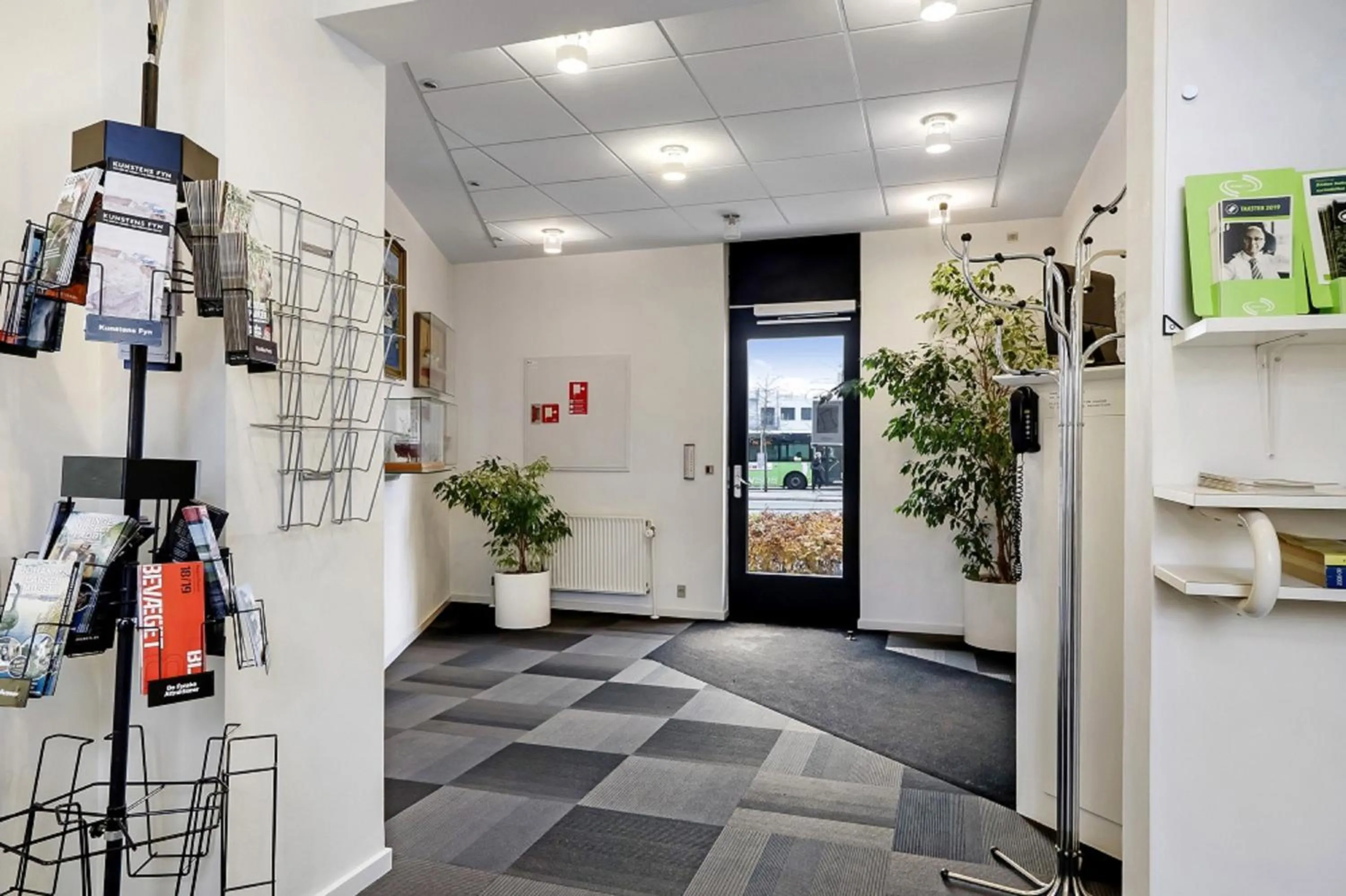 Lobby or reception in Hotel Garni