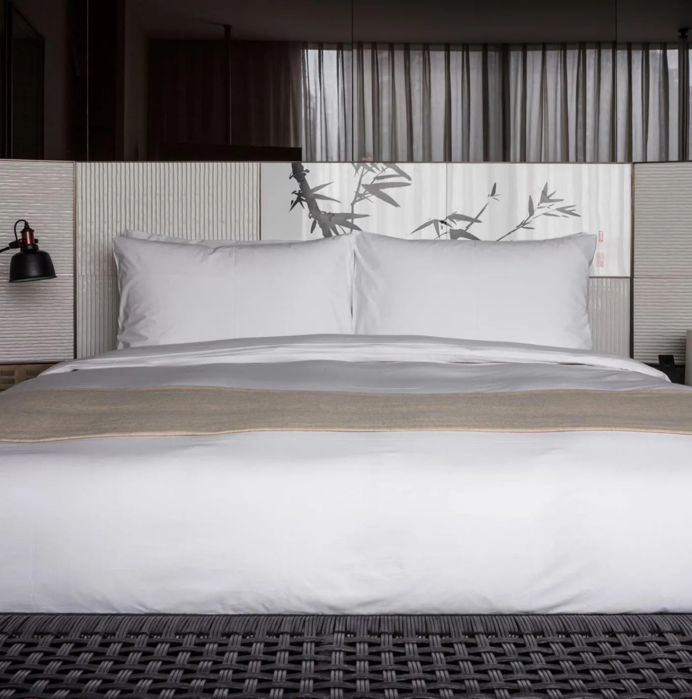 Bed in Upper House Shanghai - Former The Middle House