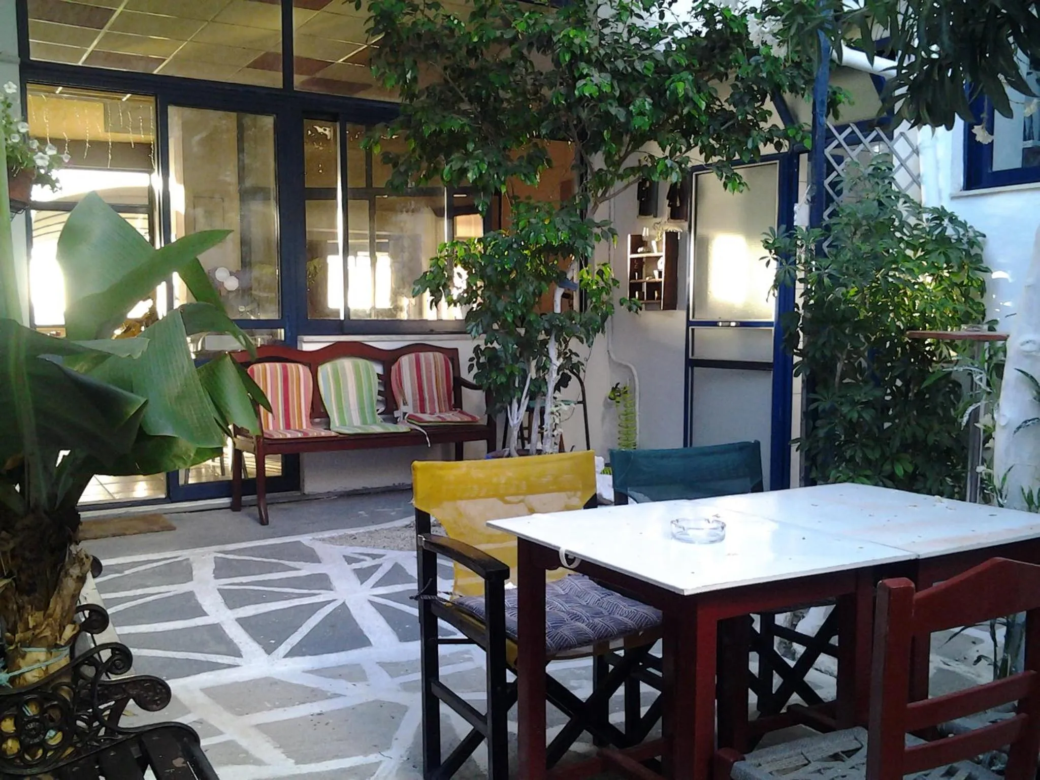 Garden in Danaos Hotel