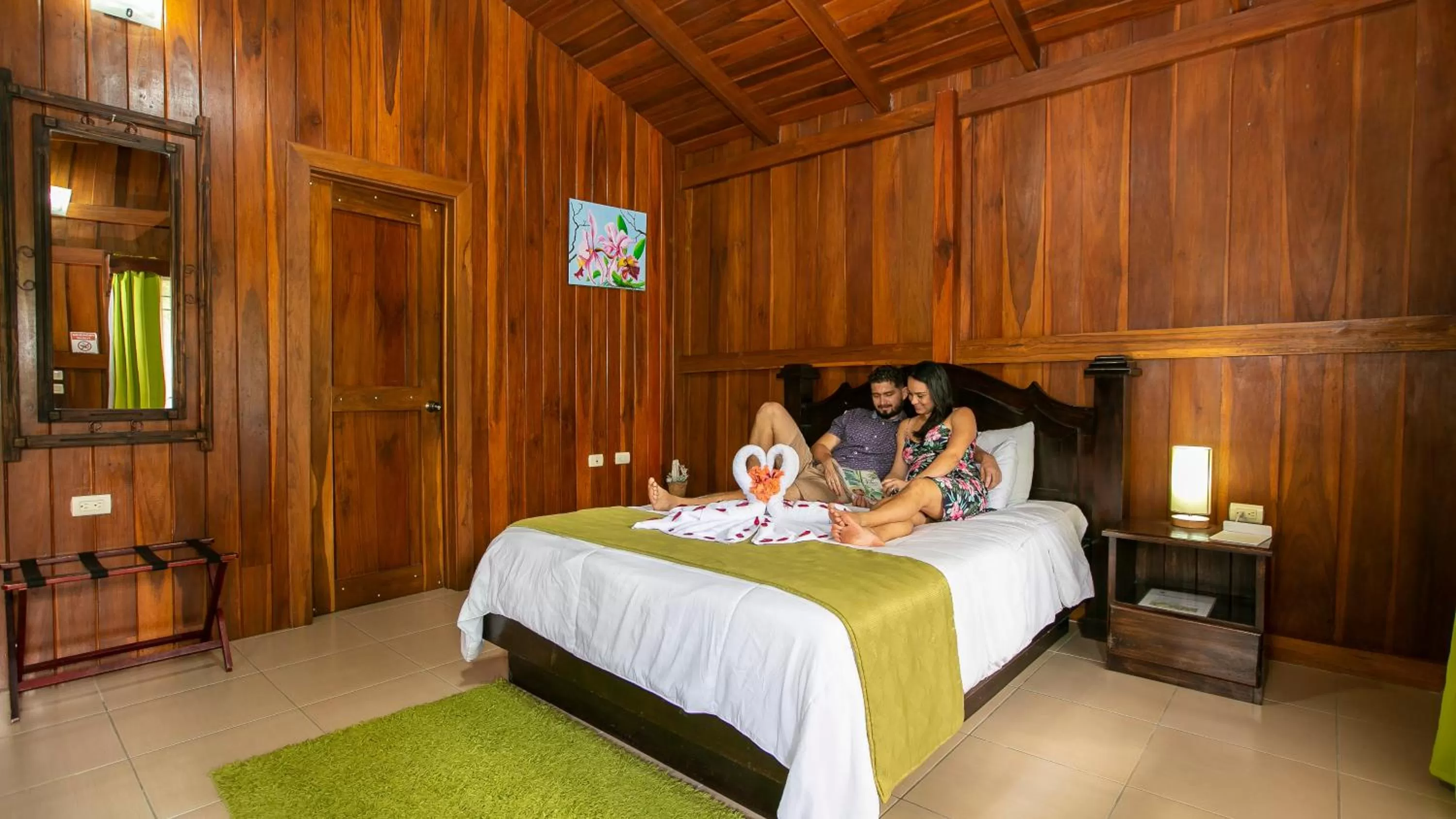 Photo of the whole room, Bed in Hotel Rancho Cerro Azul