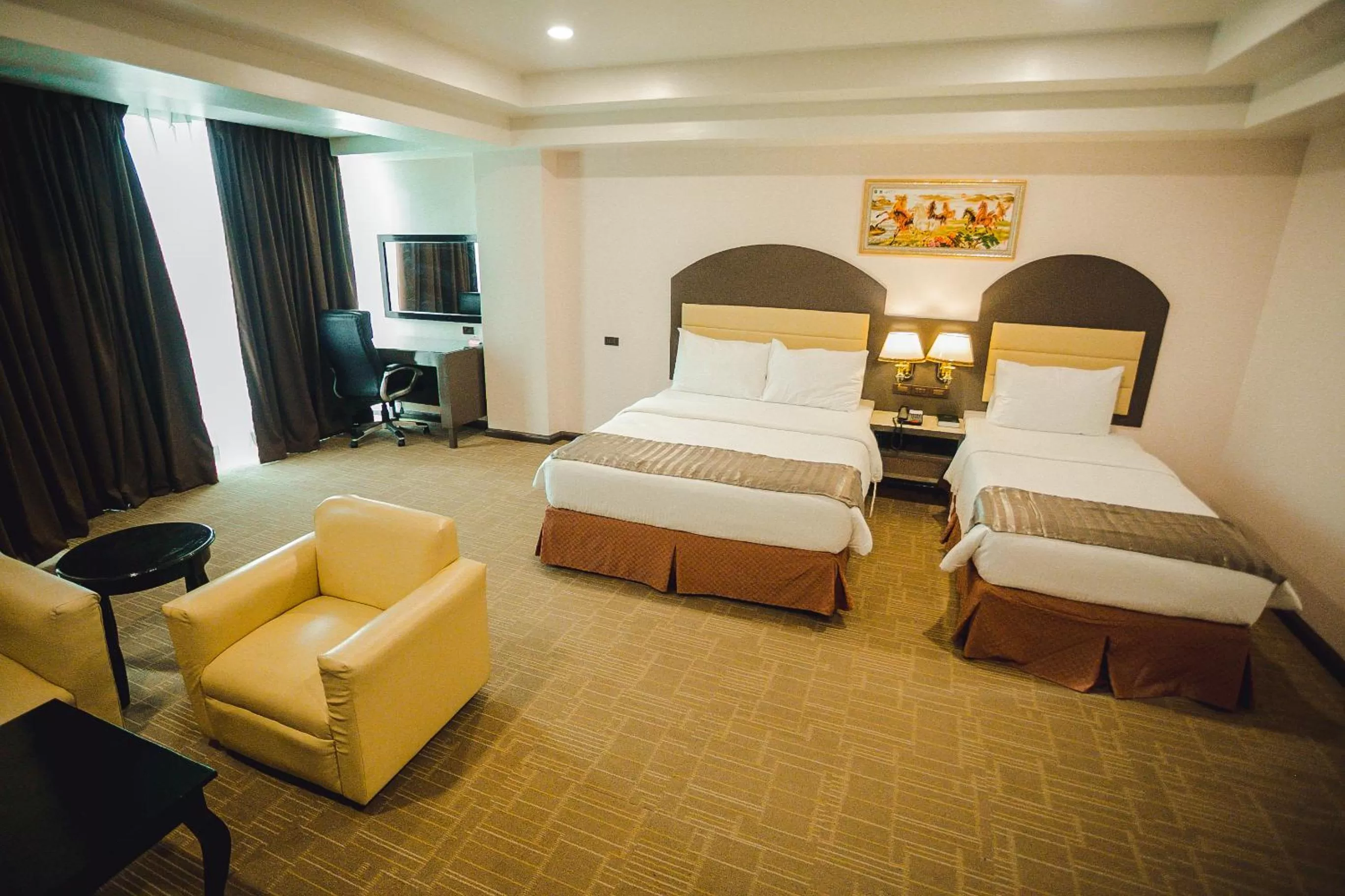 Bed in Butuan Grand Palace Hotel