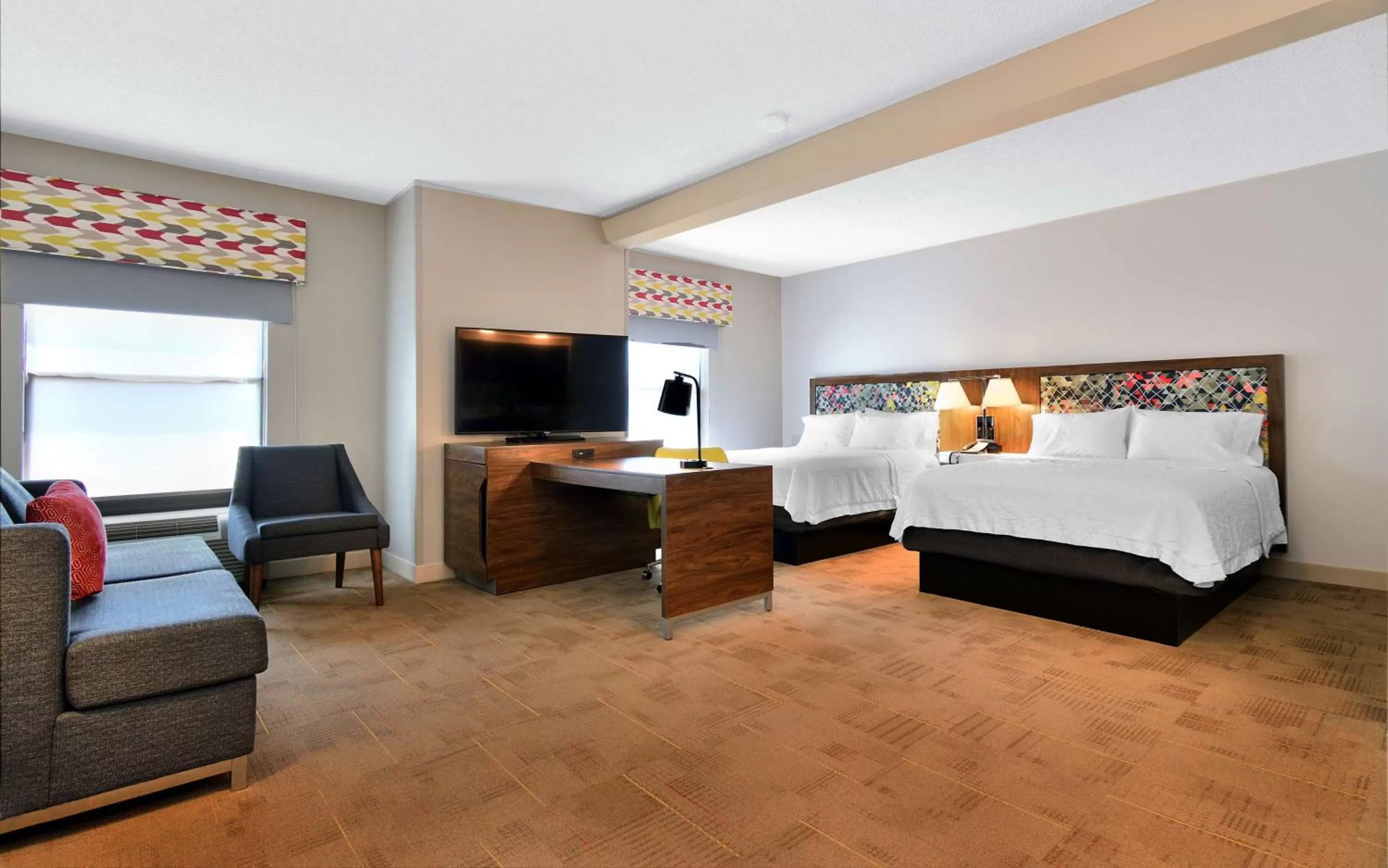 Bed in Hampton Inn Santee-I-95