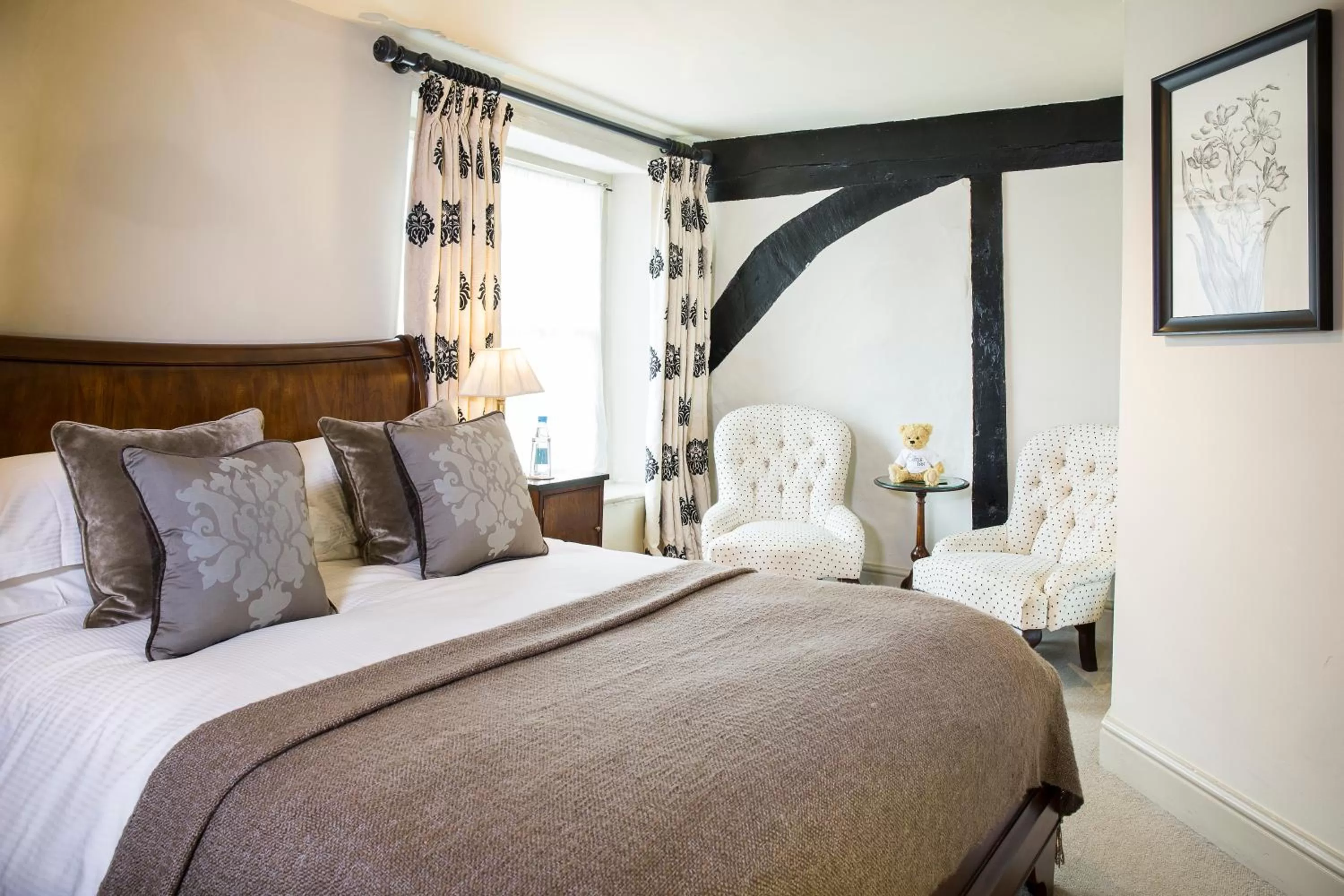 Bedroom, Bed in The Castle Inn