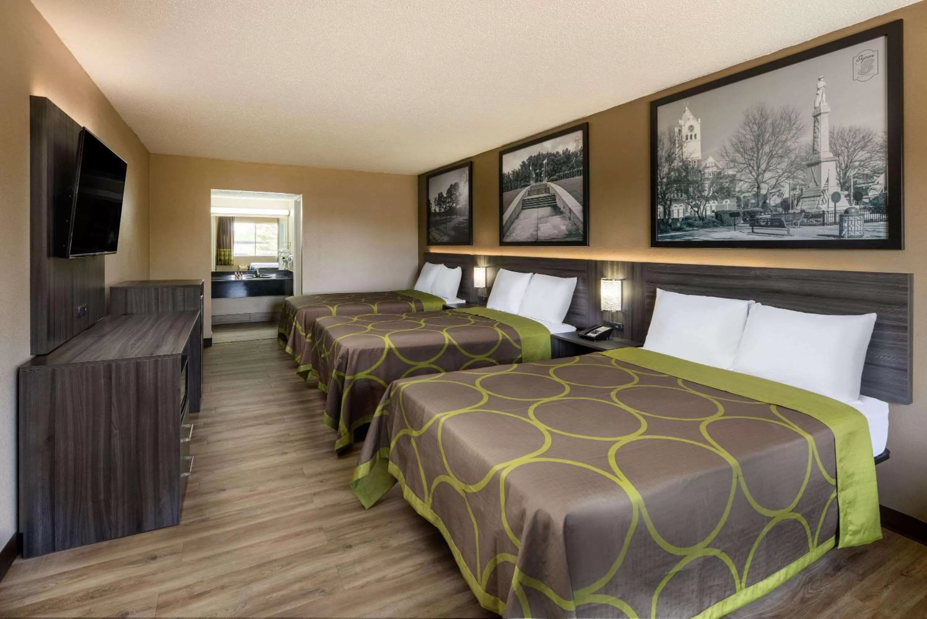 Photo of the whole room, Bed in Super 8 by Wyndham McDonough GA