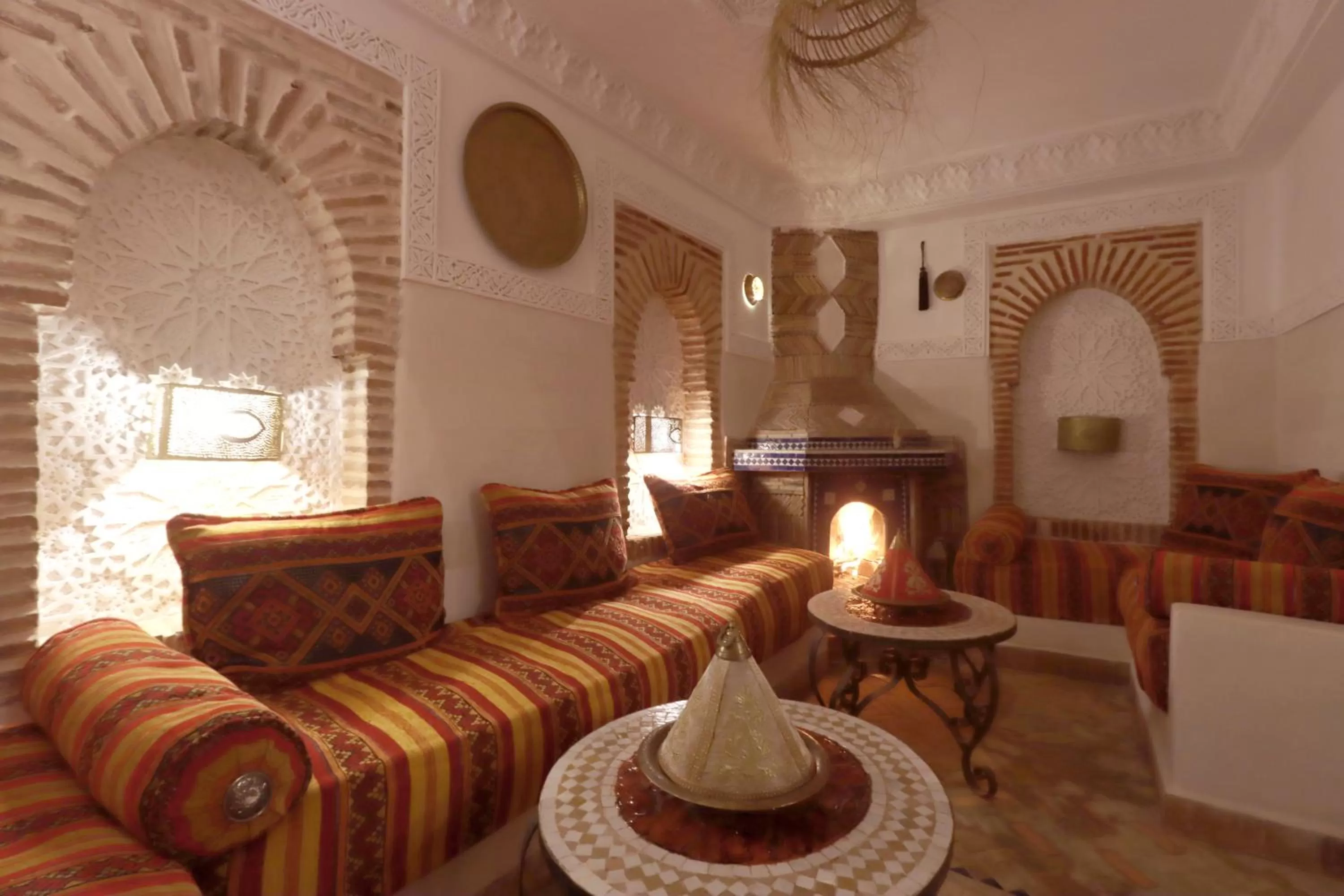 Living room in Riad Venezia