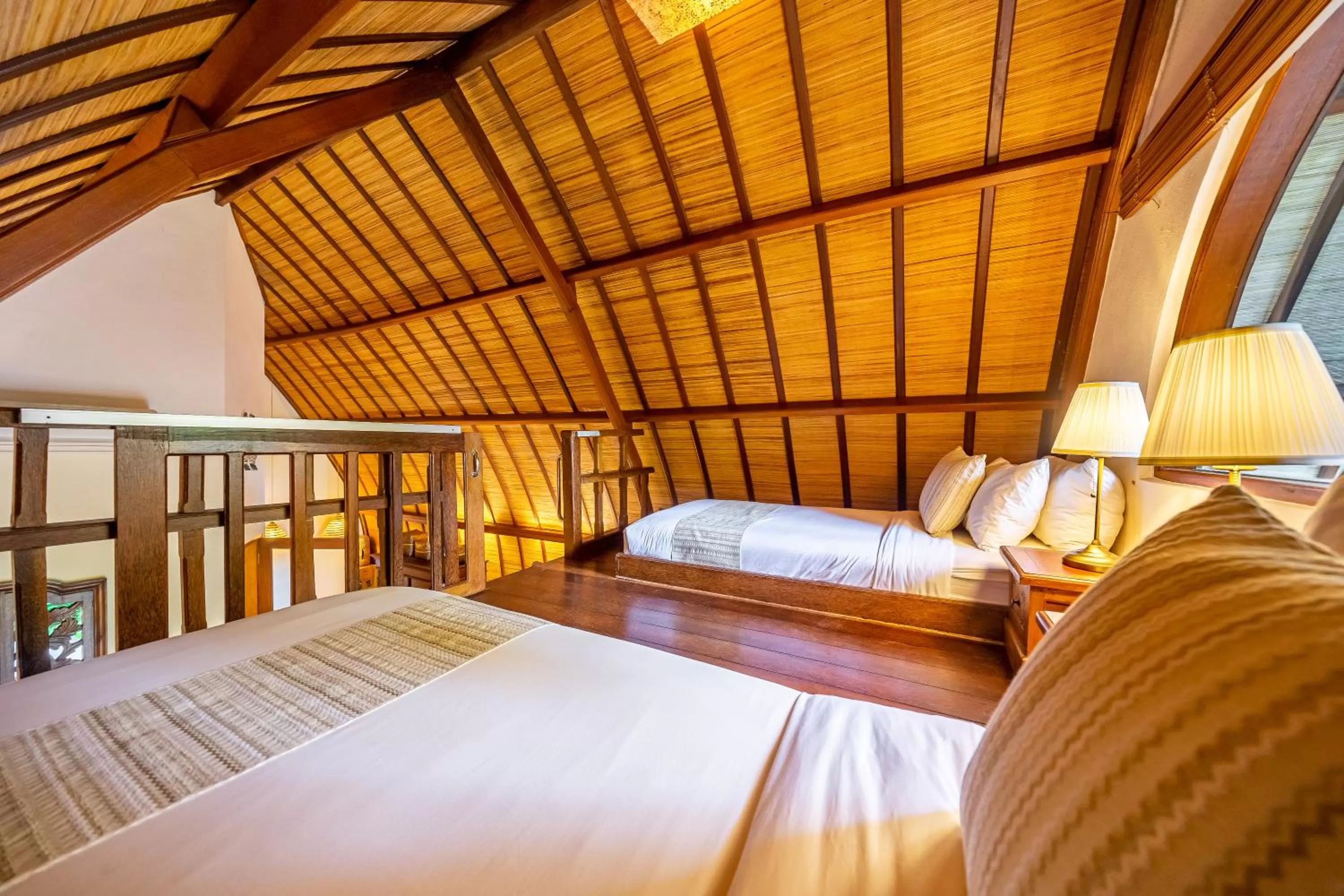 Bed in Klumpu Bali Resort