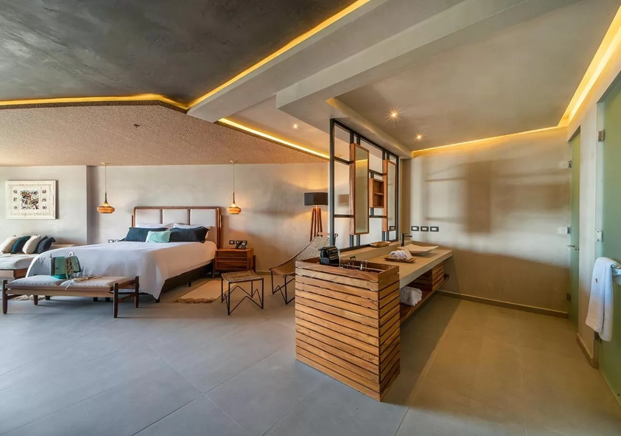 Photo of the whole room, Bed in Mvngata Beach Hotel