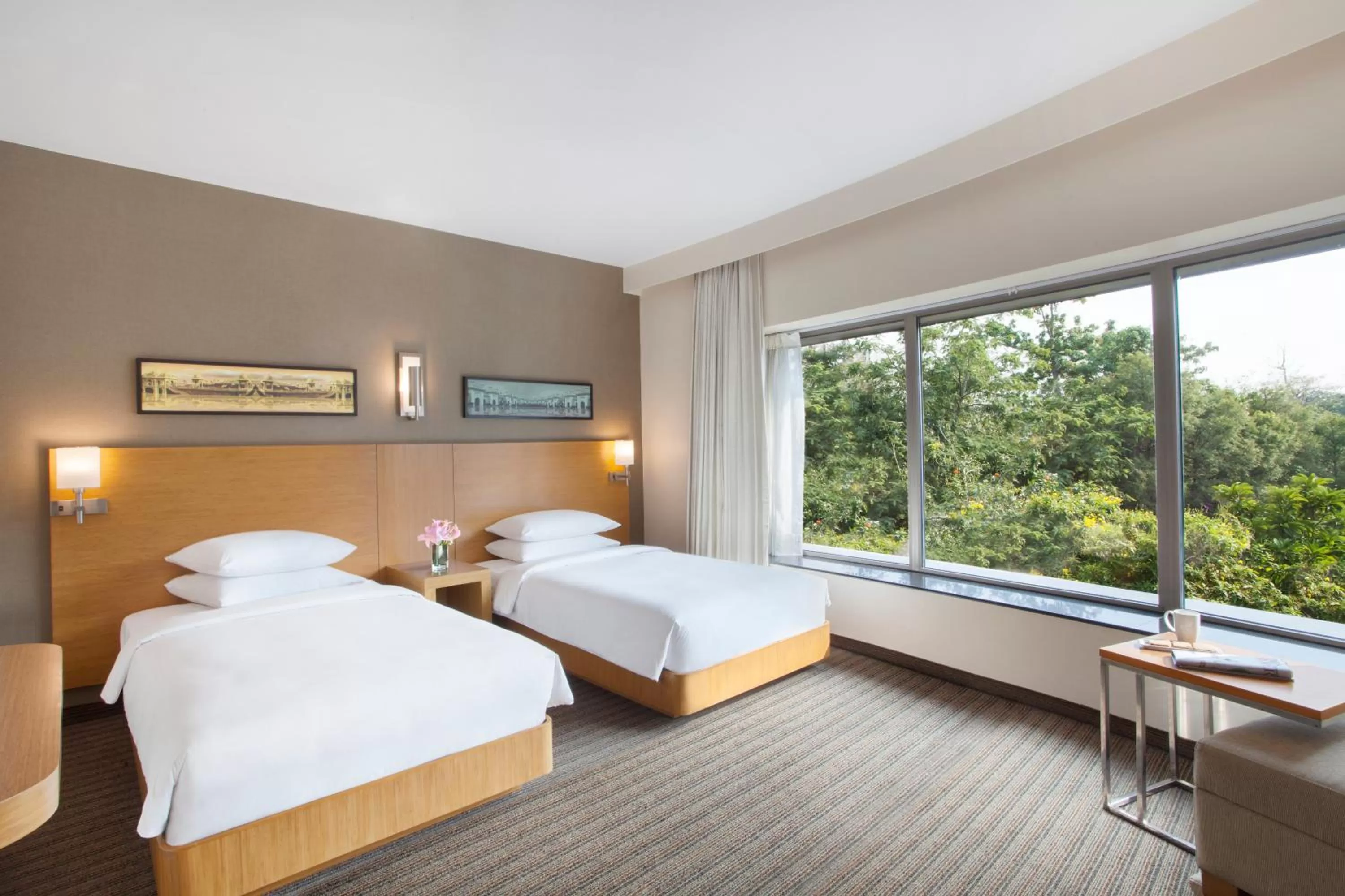 Bed in Hyatt Place Hyderabad Banjara Hills