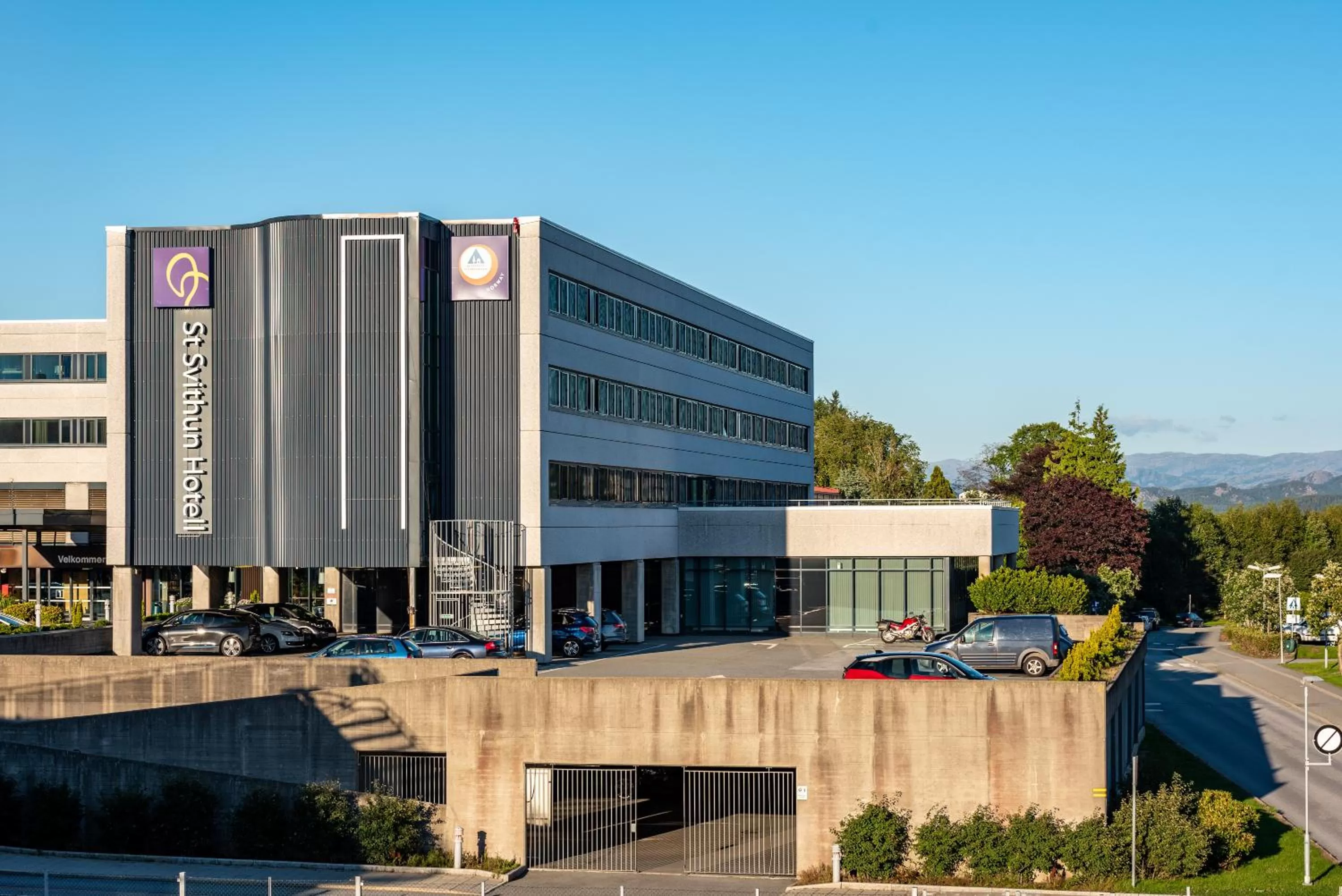 Property building in St Svithun Hotel