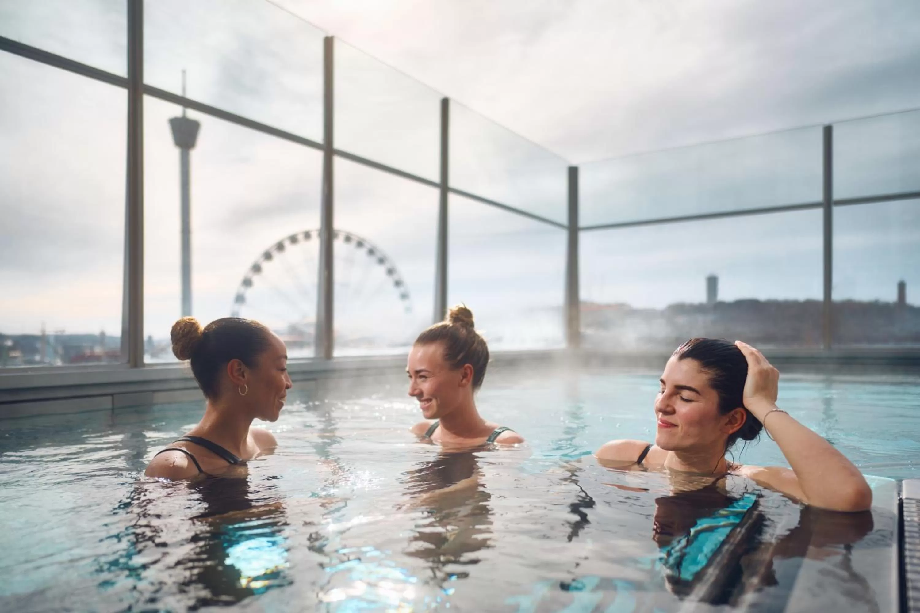 People, Swimming Pool in Upper House