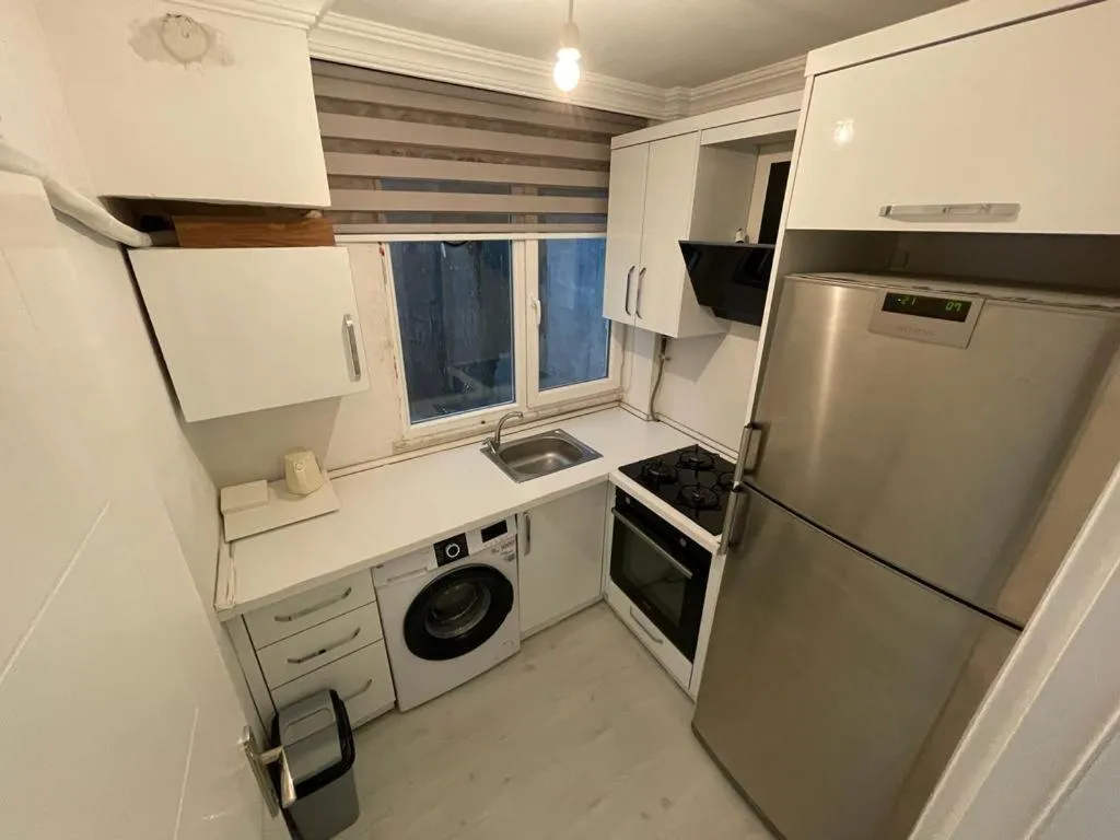 Kitchen or kitchenette in Golden Gate Hotel Topkapı