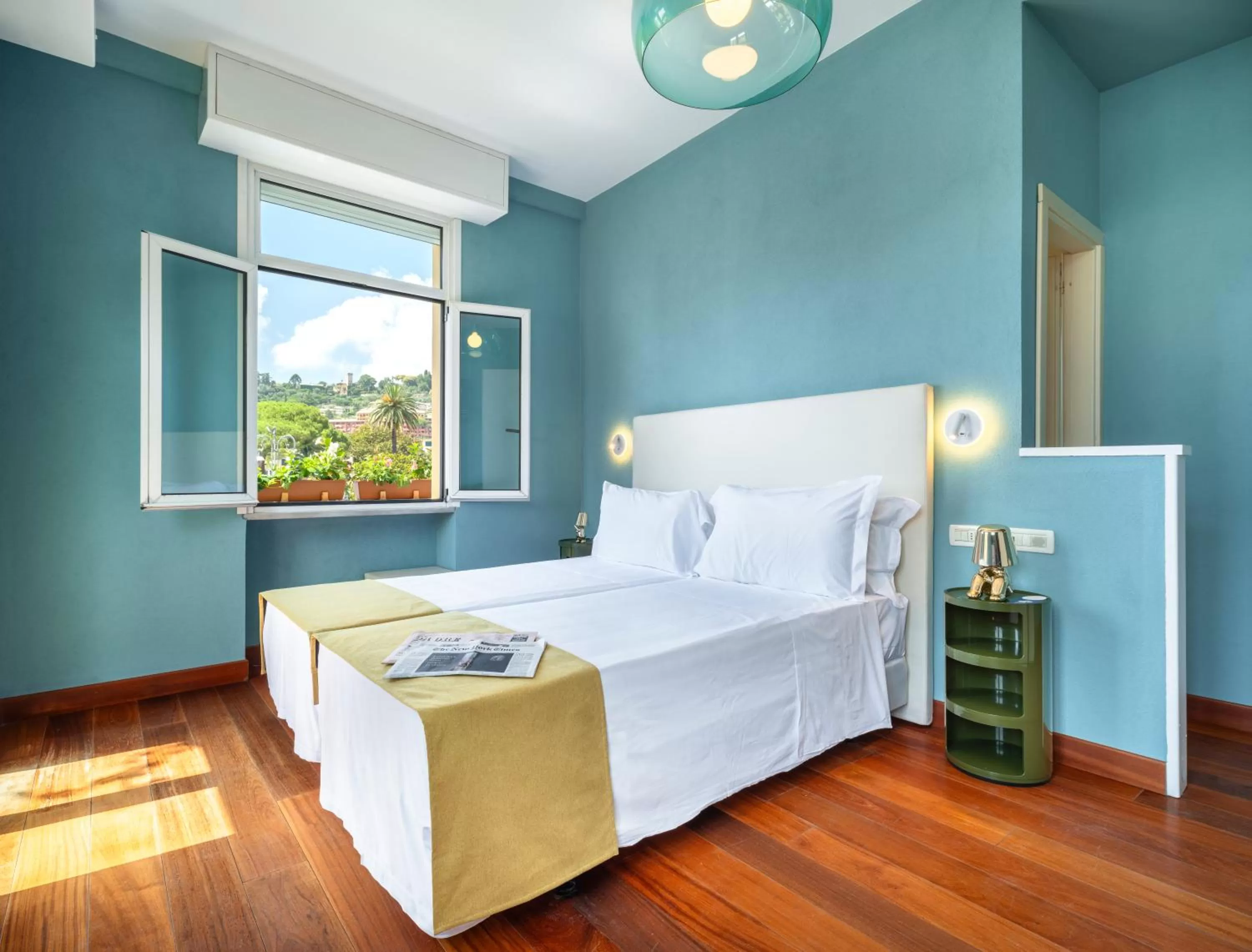 Bed in Rosabianca Boutique Hotel