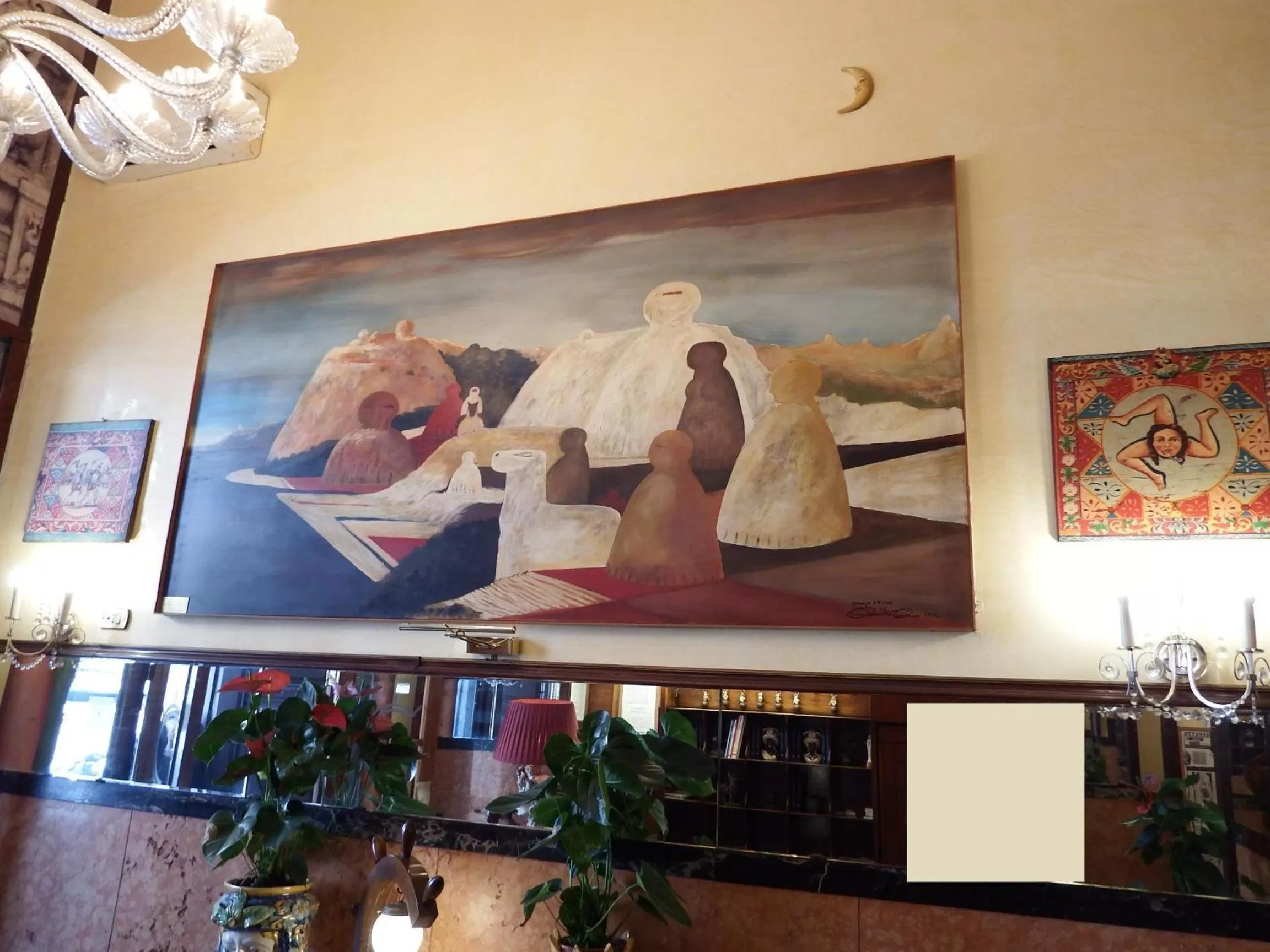 Decorative detail in Hotel Touring