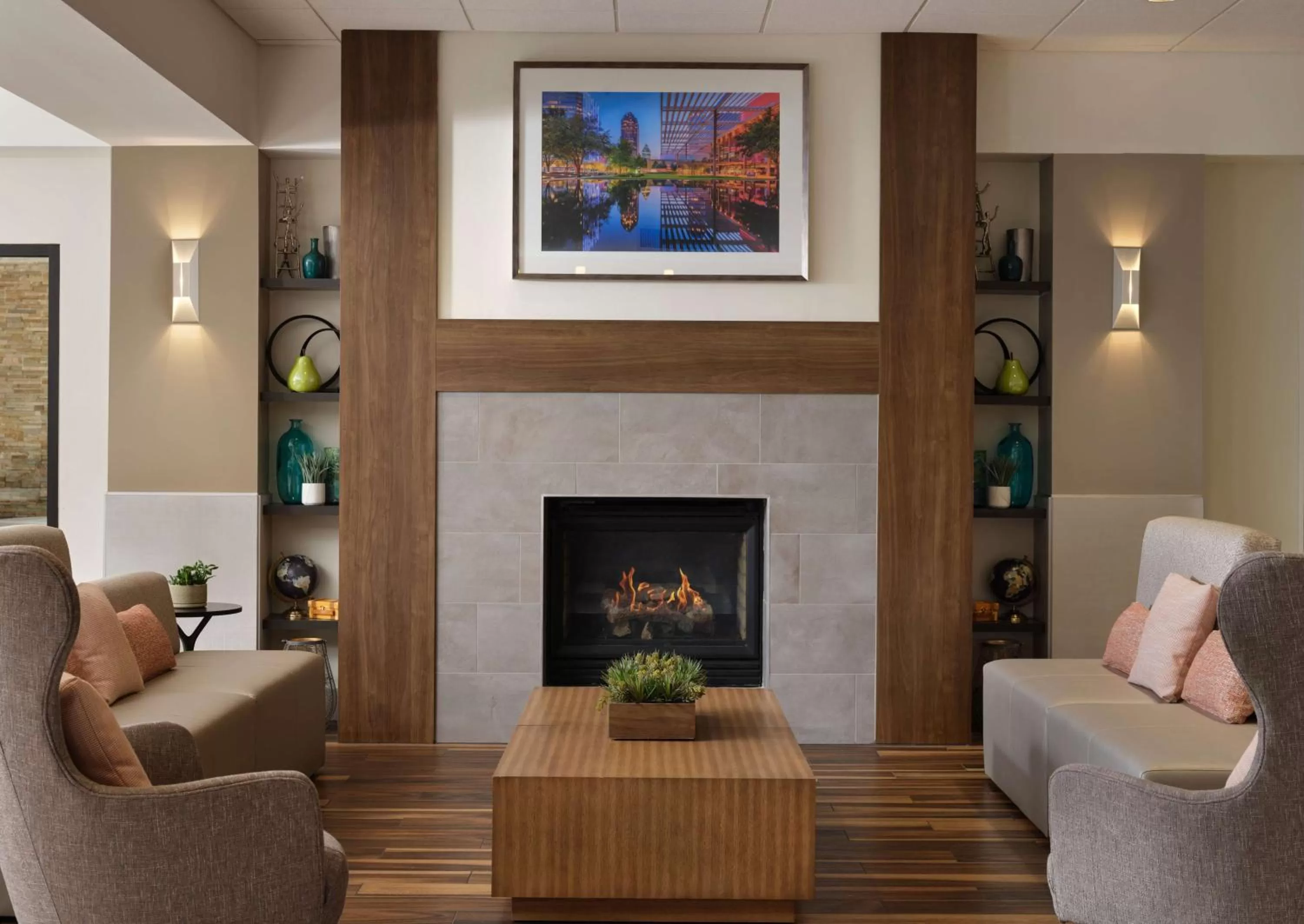 Lobby or reception in Hilton Garden Inn Las Colinas