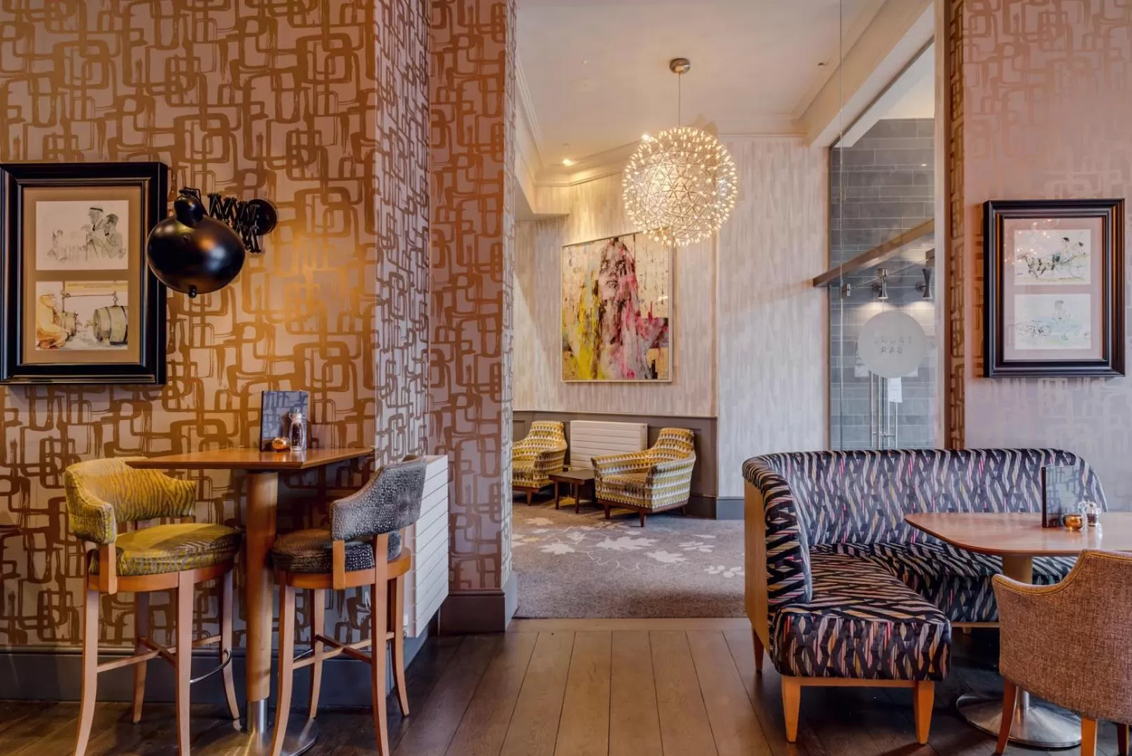 Seating area, Restaurant/Places to Eat in Inn on the Square