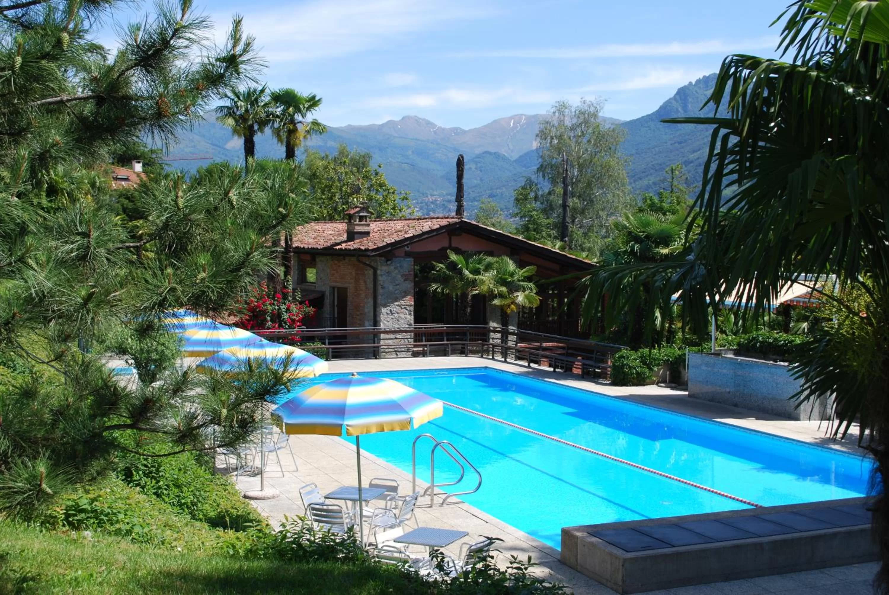 Swimming pool in Continental Parkhotel