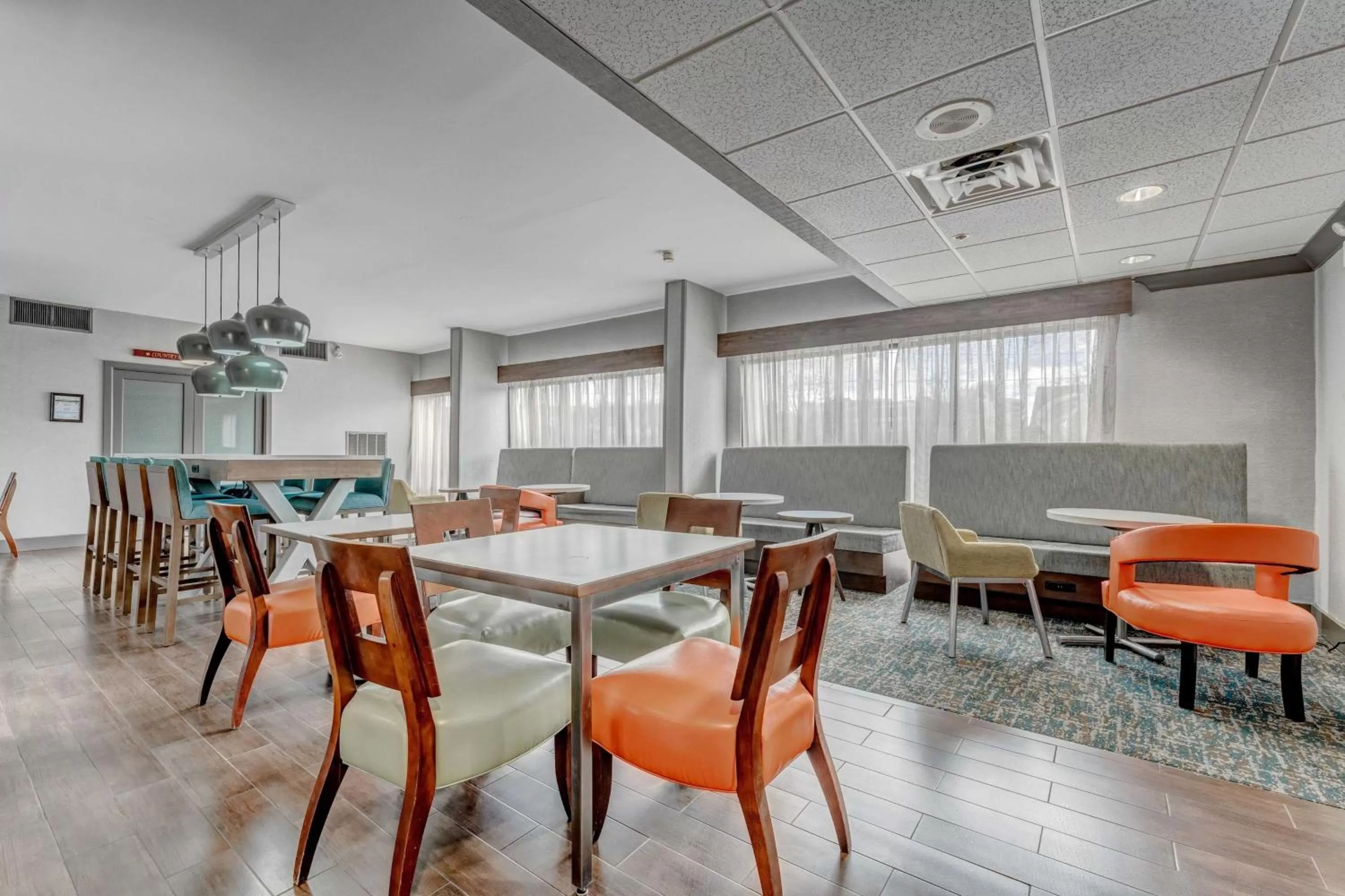 Lobby or reception in Hampton Inn Morgantown