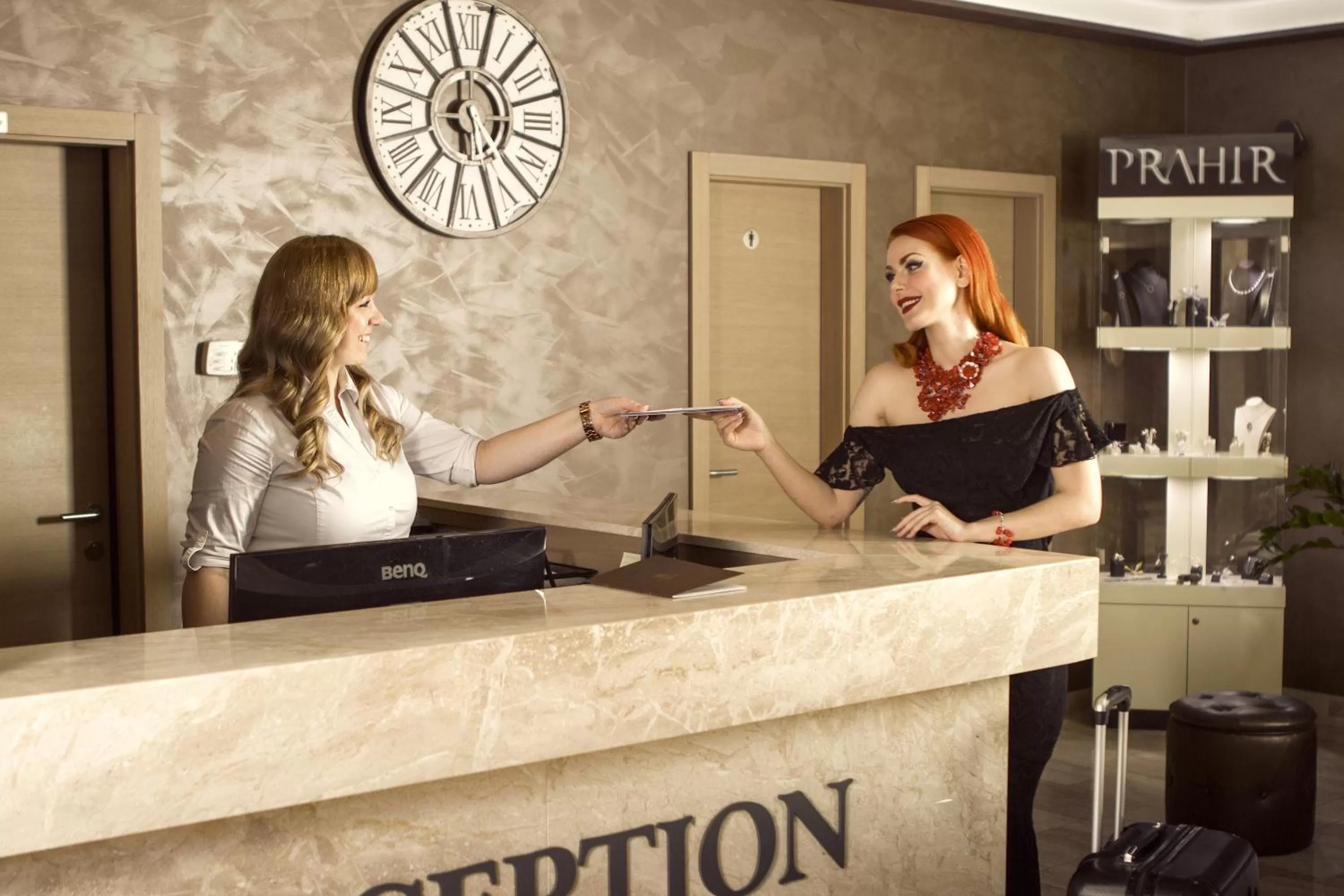 Lobby or reception in Royal Airport Hotel