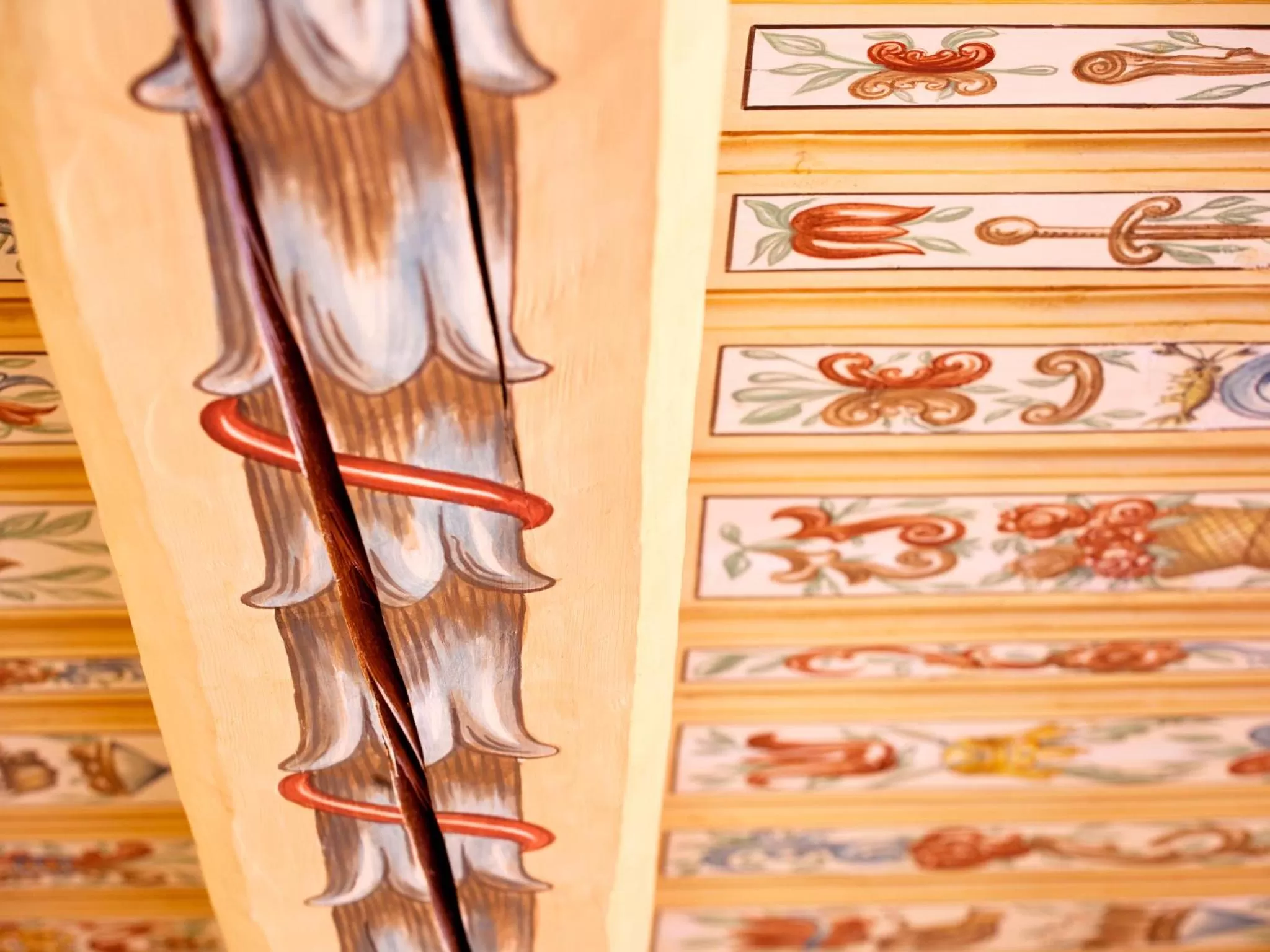 Decorative detail in Hotel U Zlatého Stromu Prague by BHG