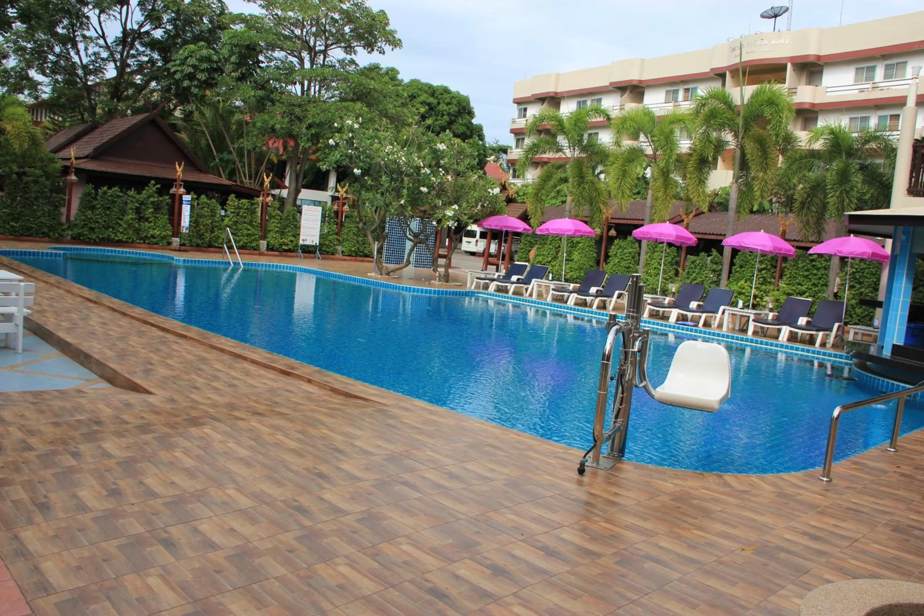 Swimming pool in Diana Garden Resort - SHA Extra Plus