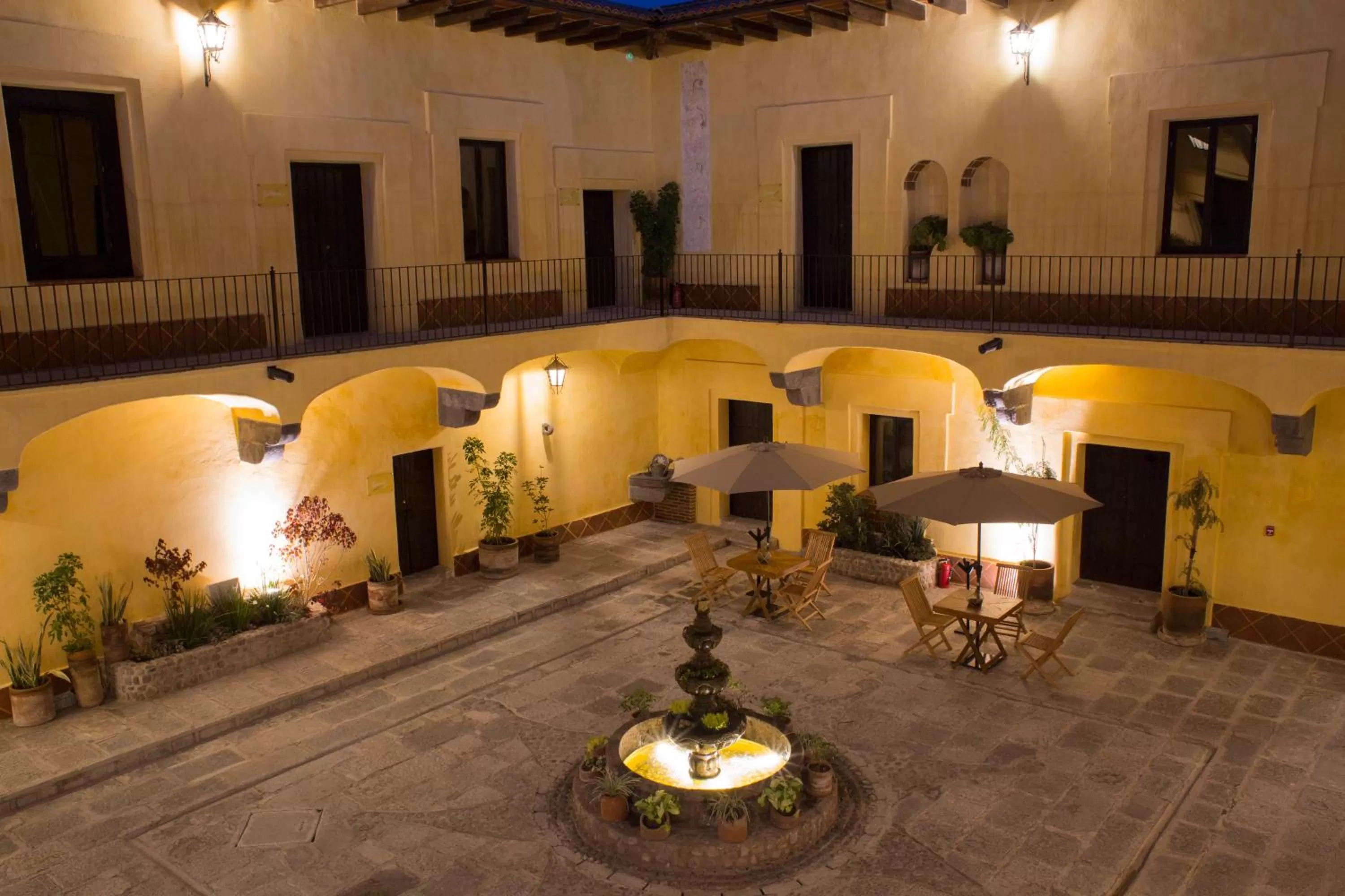 Patio in Casa Maria Paz Hotel Boutique