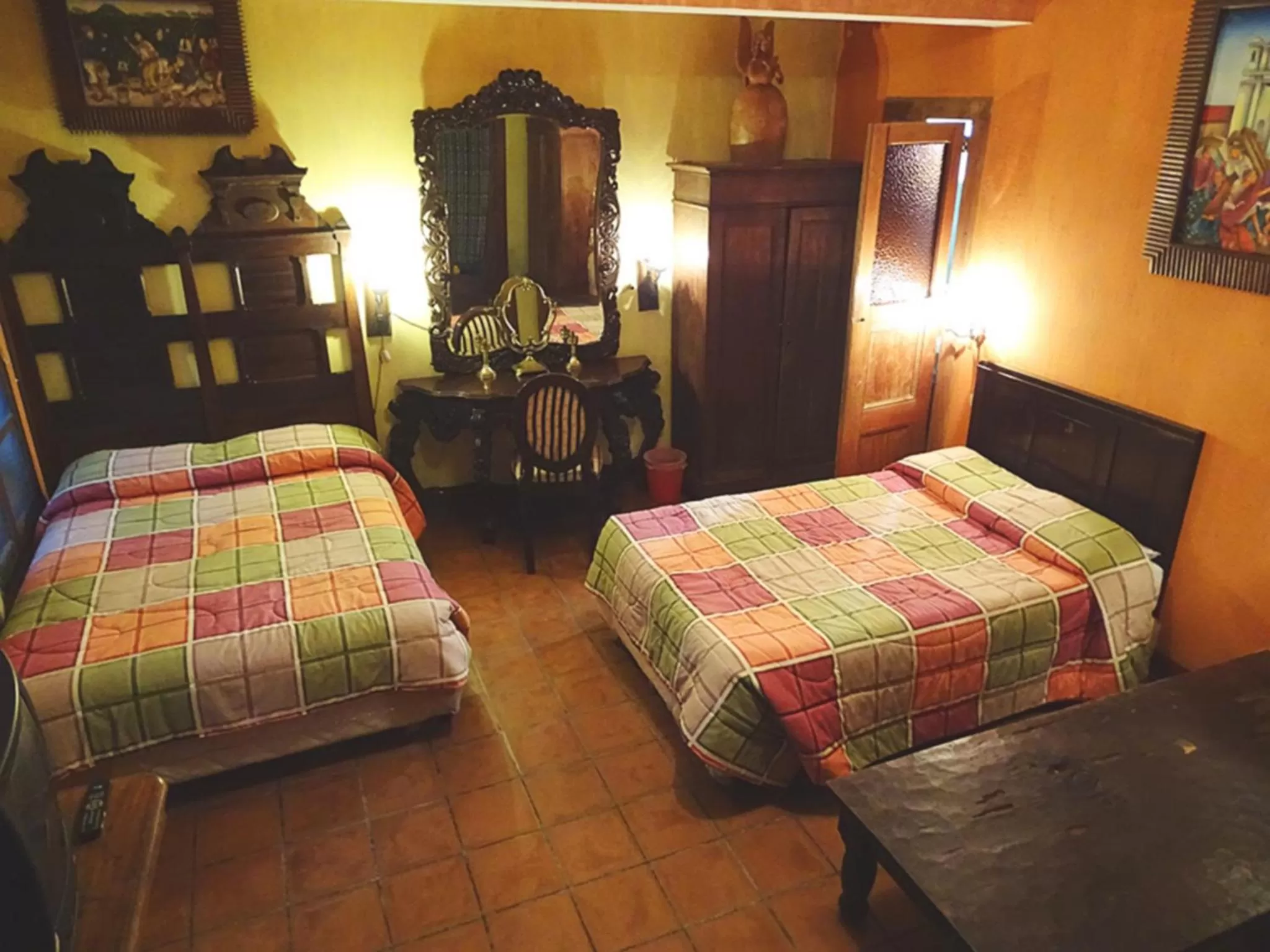 Bedroom, Bed in Posada San Sebastian