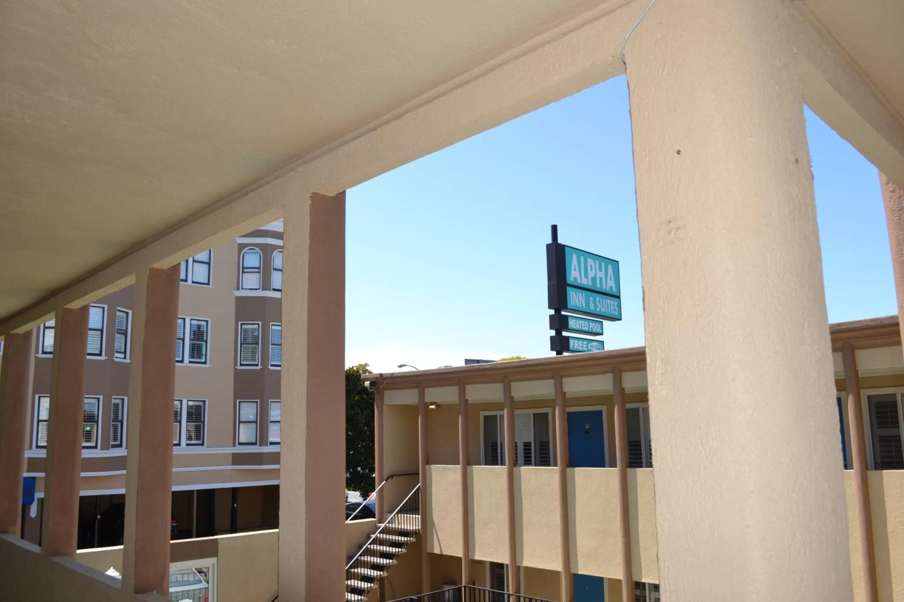 Property building in Alpha Inn and Suites