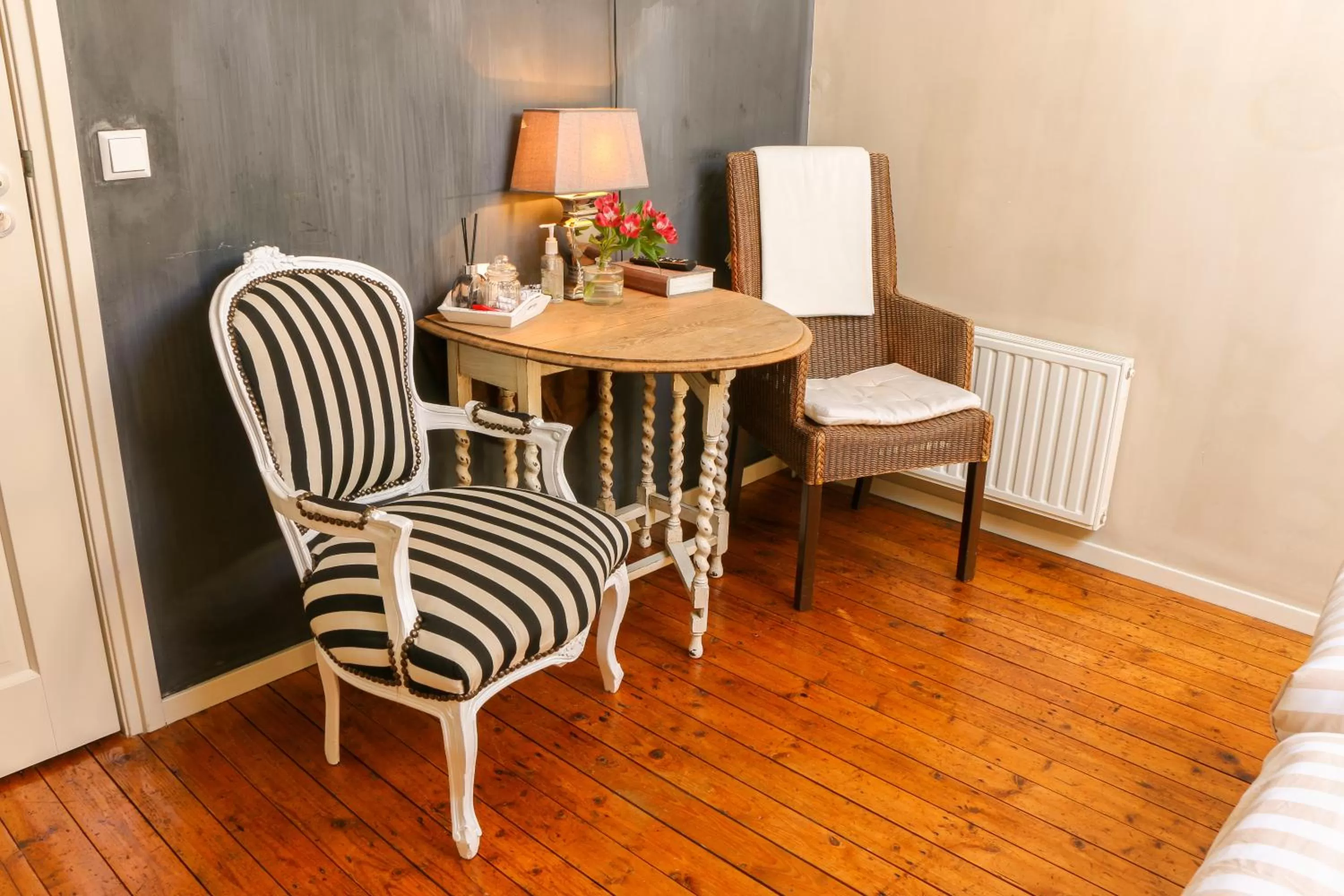 Seating area in Oostmolenhoeve B&B
