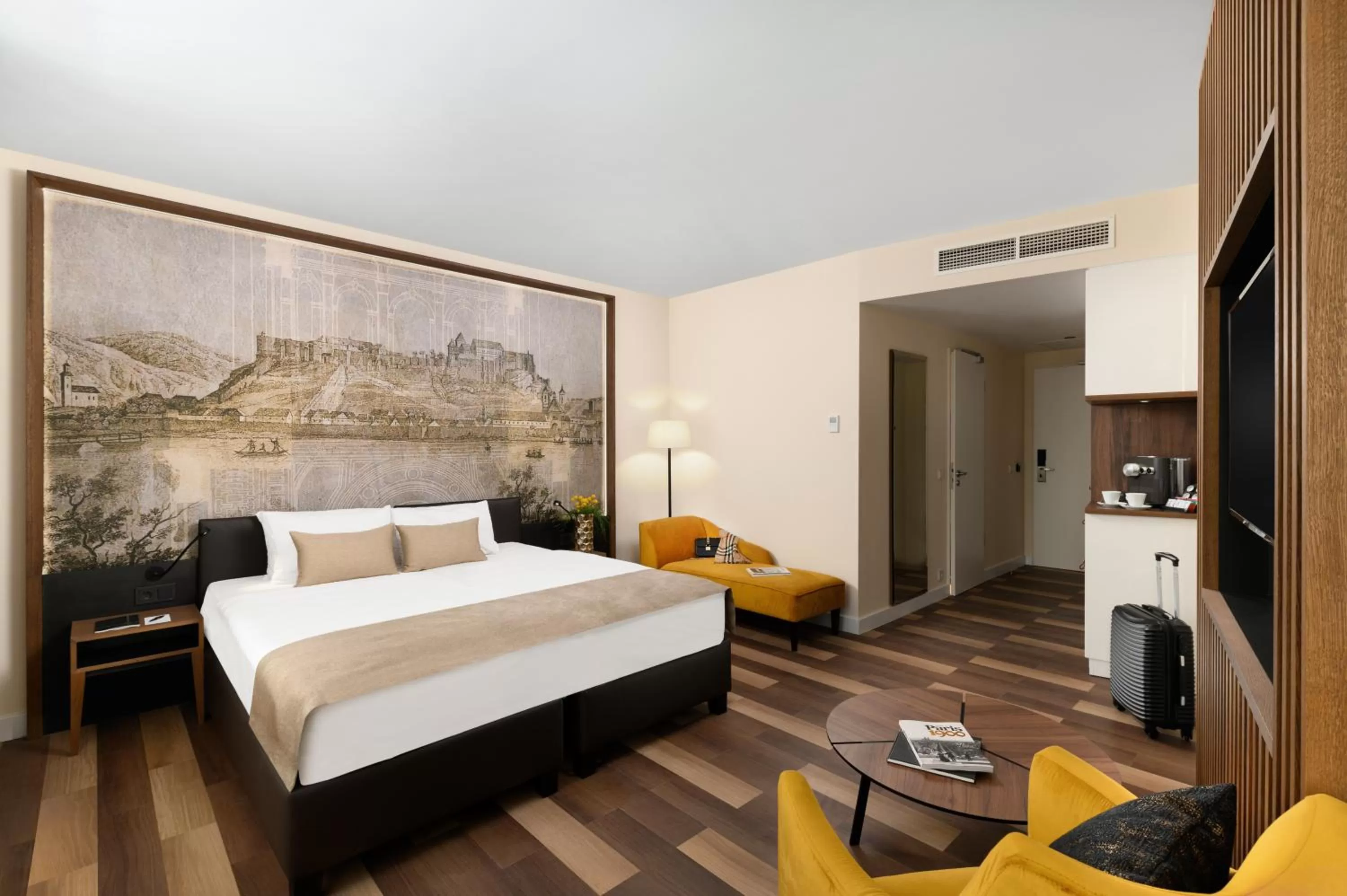 Photo of the whole room in Grand Hotel Esztergom