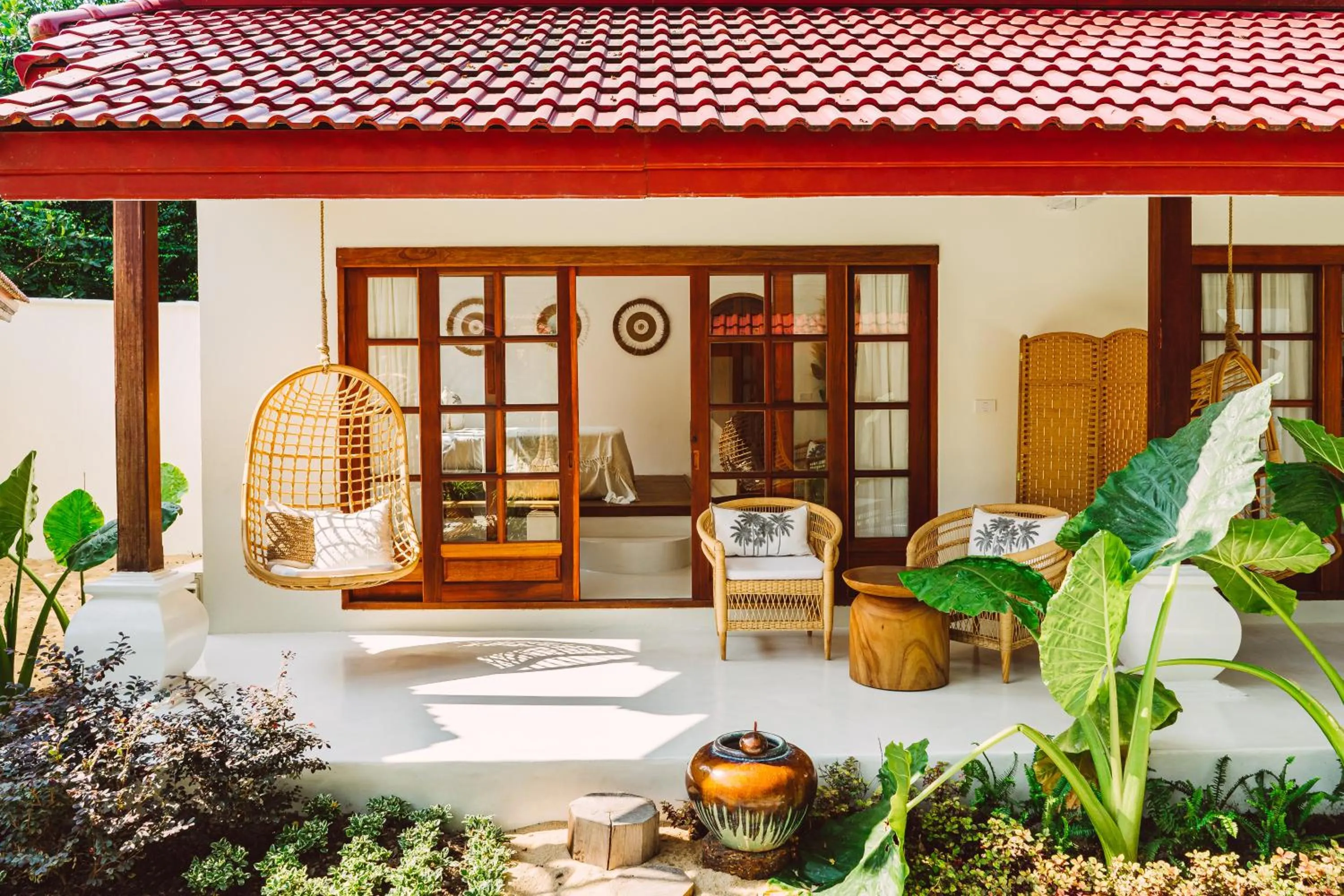 Balcony/Terrace in Zazen Boutique Resort & Spa